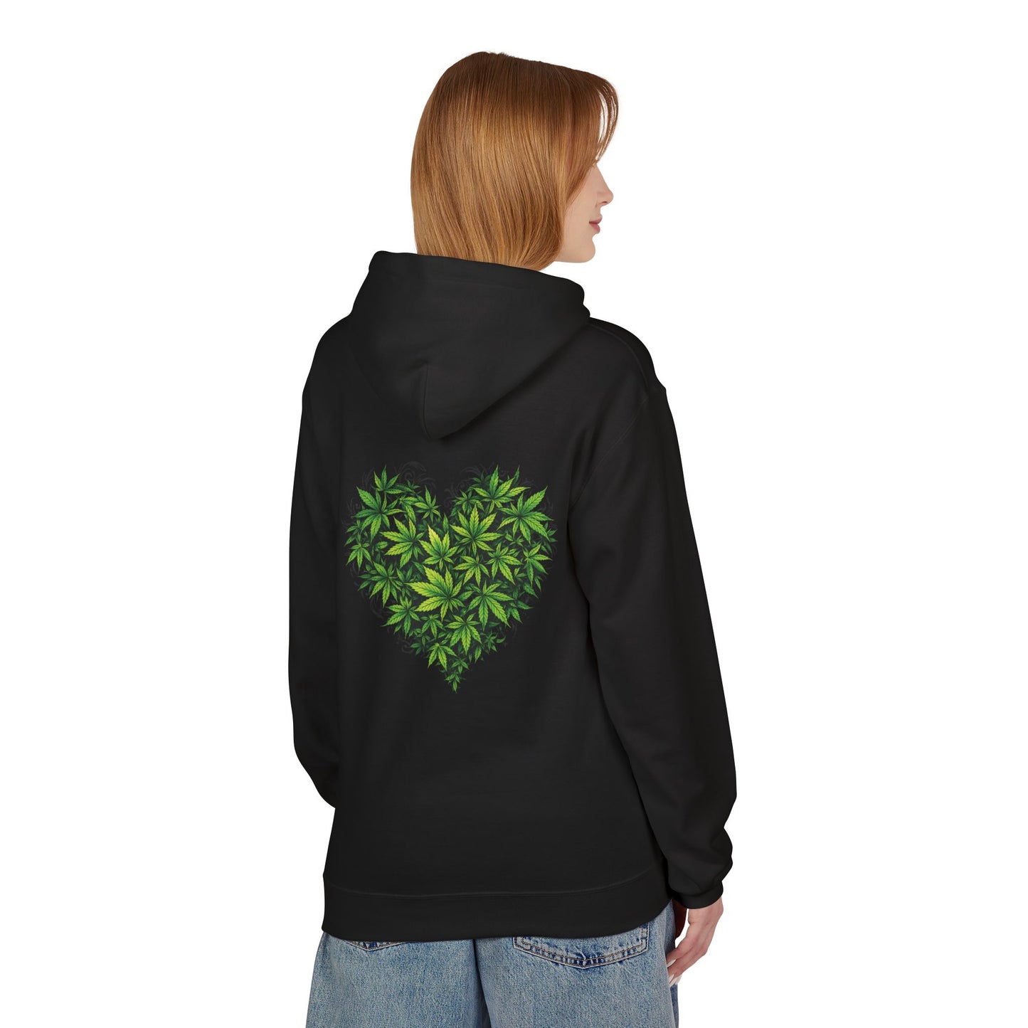 420 Heart Hoodie — Matchbox & Leaf Graphic Pullover