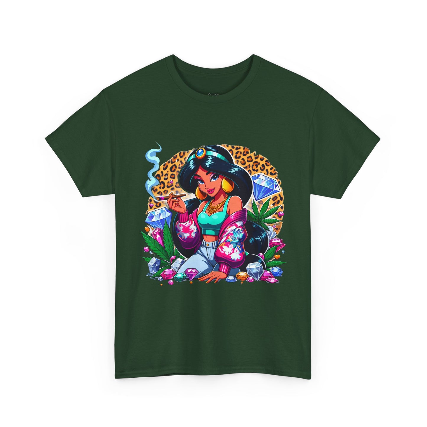 Weed Princess CartoonT-Shirt