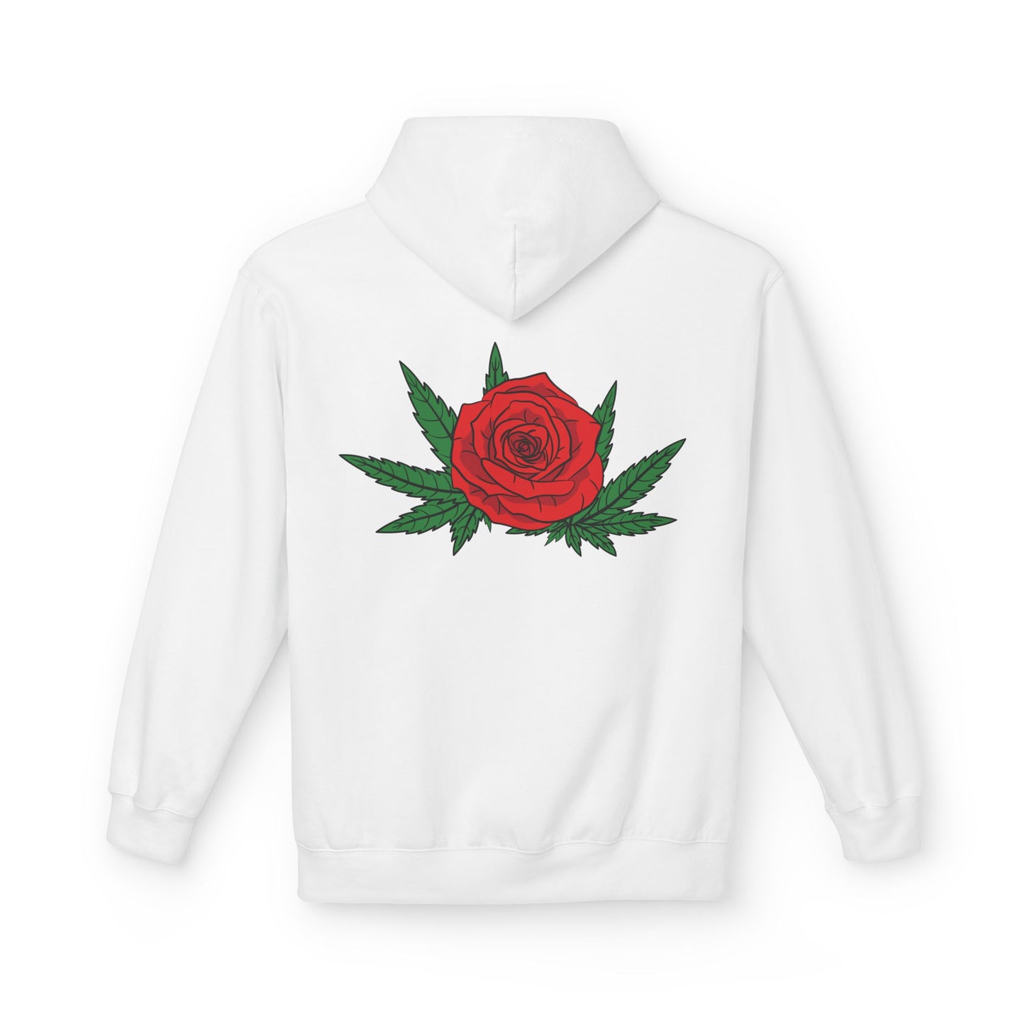 Floral Skull Hoodie – Goth Botanical Graphic Pullover