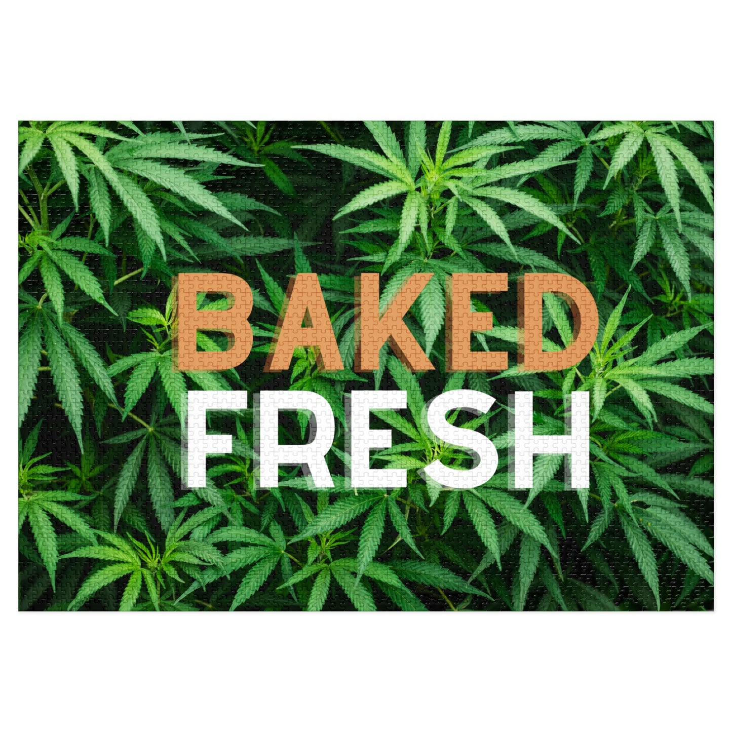 Weed Baked Fresh Jigsaw Puzzle (30, 110, 252, 500,1000-Piece)