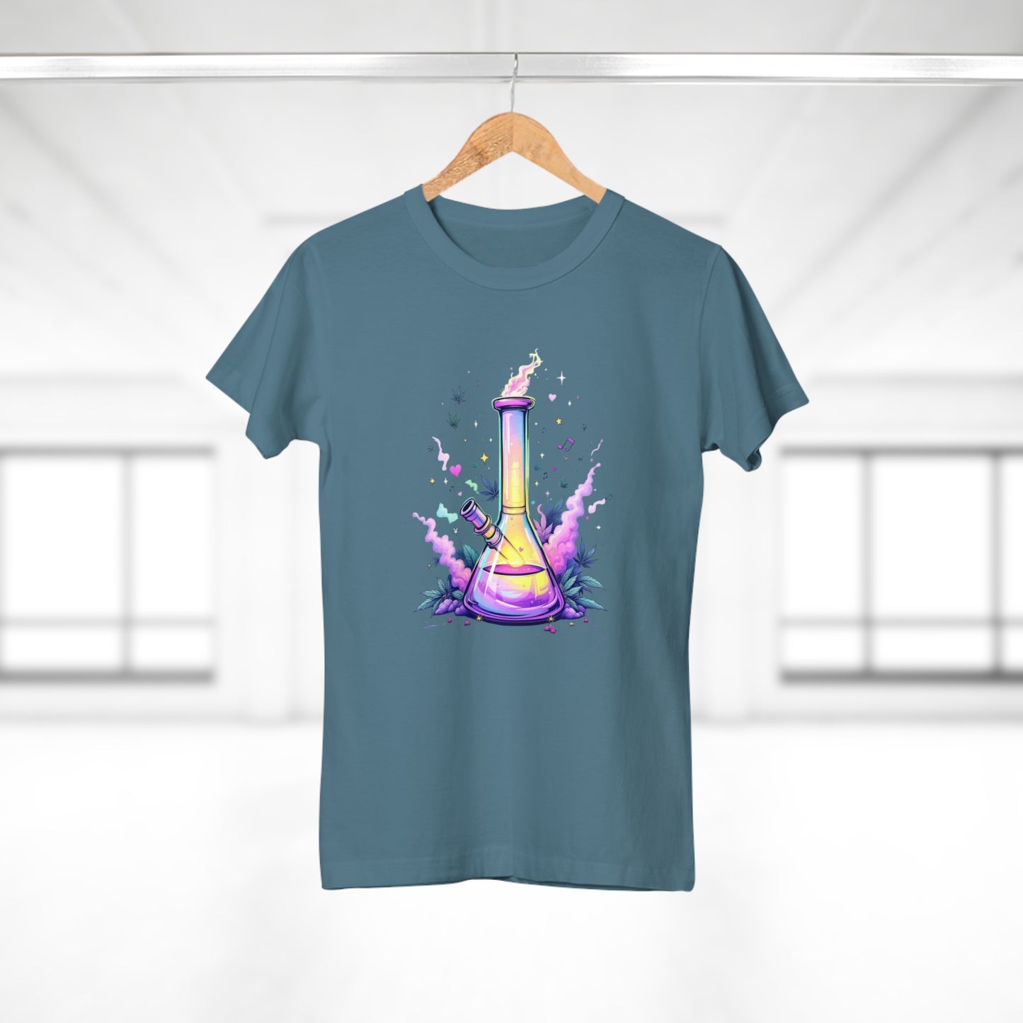 Magic Beaker T-Shirt — Colorful Psychedelic Science Tee