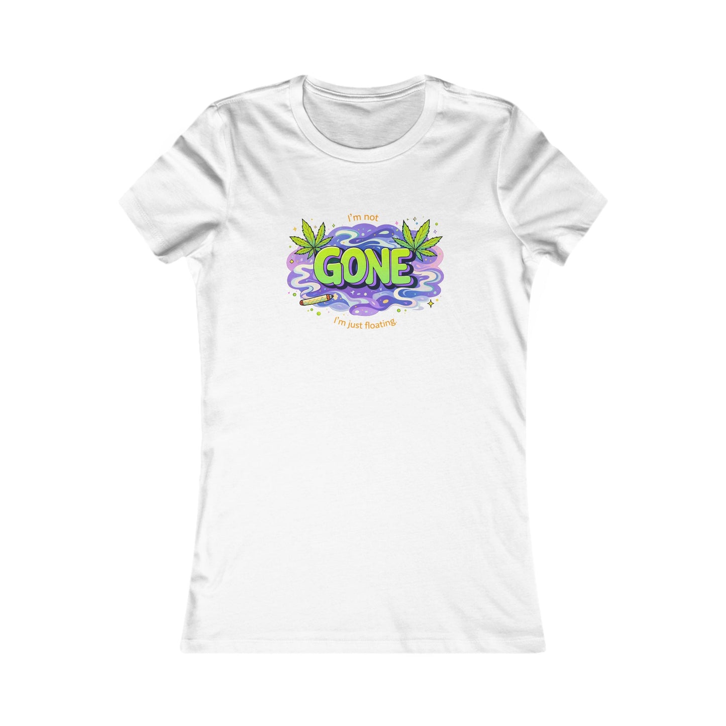 Women's 'Gone' Graphic Tee — Relaxed Vibes Floral Design