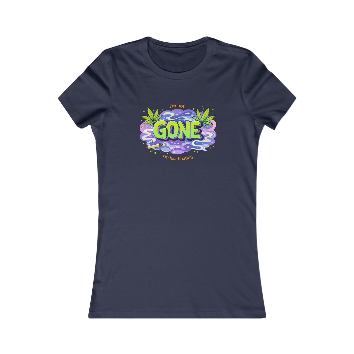 Women's 'Gone' Graphic Tee — Relaxed Vibes Floral Design