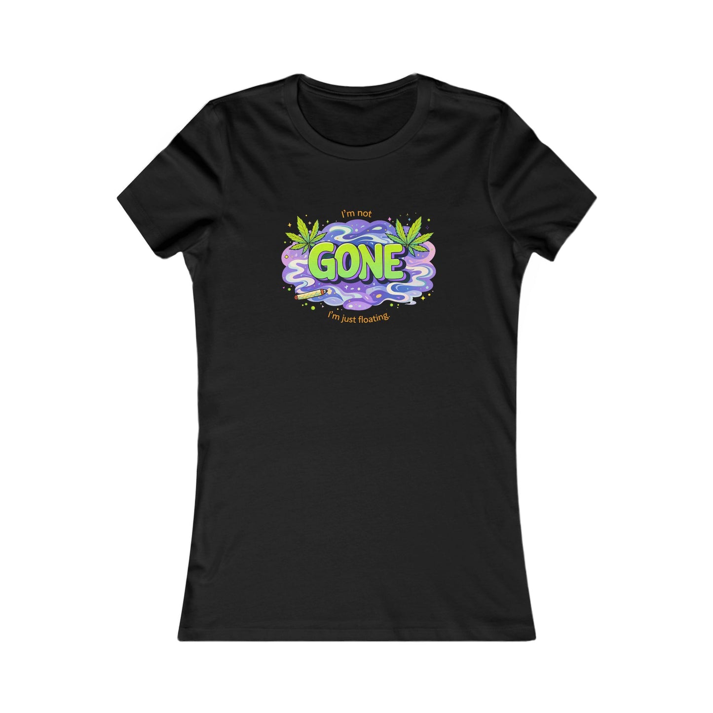 Women's 'Gone' Graphic Tee — Relaxed Vibes Floral Design