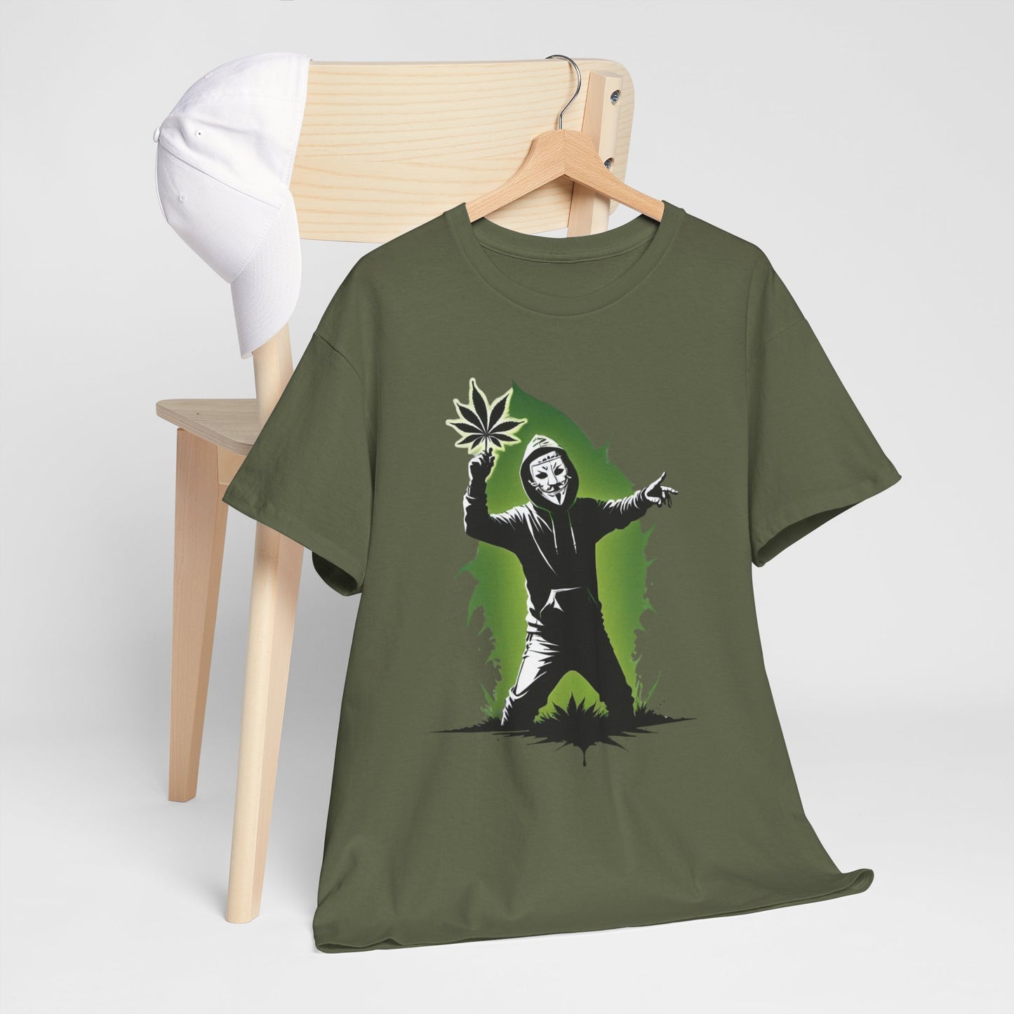 420 Graphic Tee — Green Stoner Horror T-Shirt