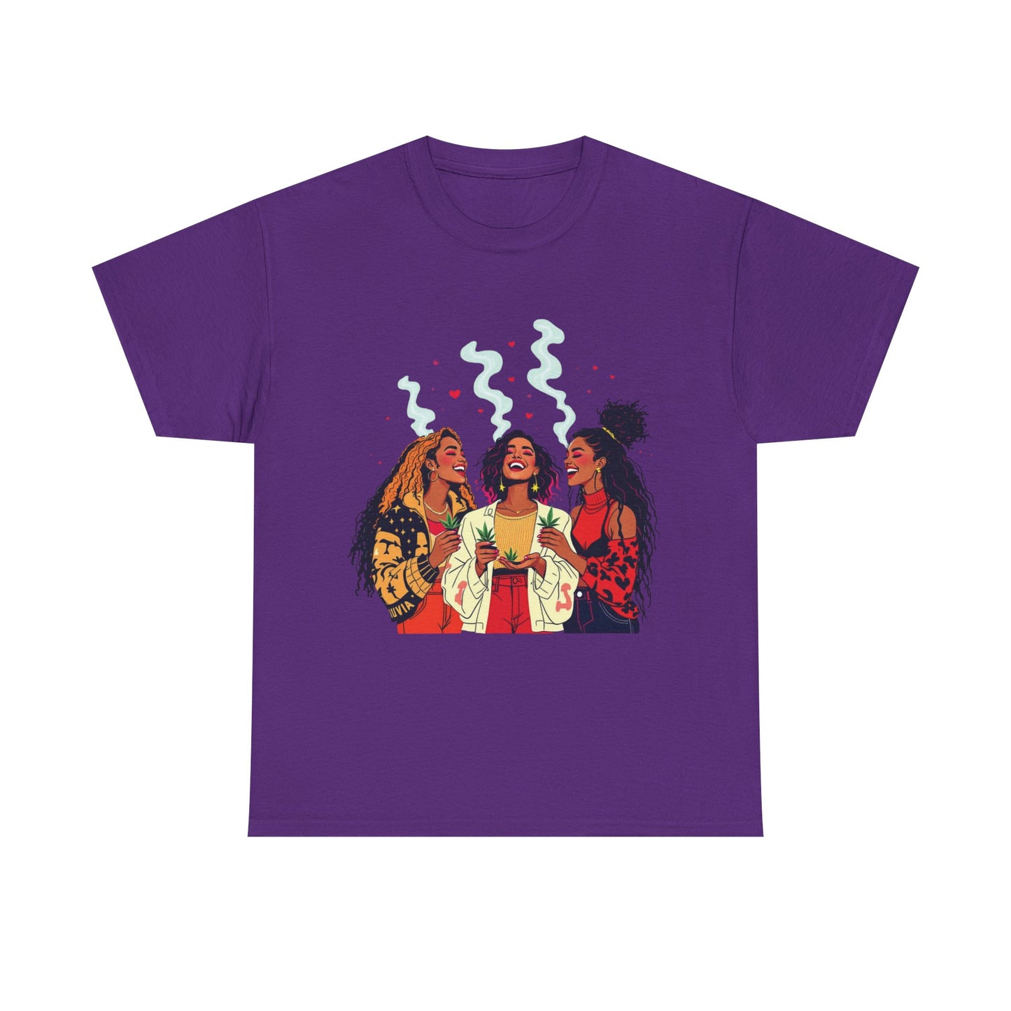Sisterhood Vibes T-Shirt — Joyful Diverse Women Graphic Tee