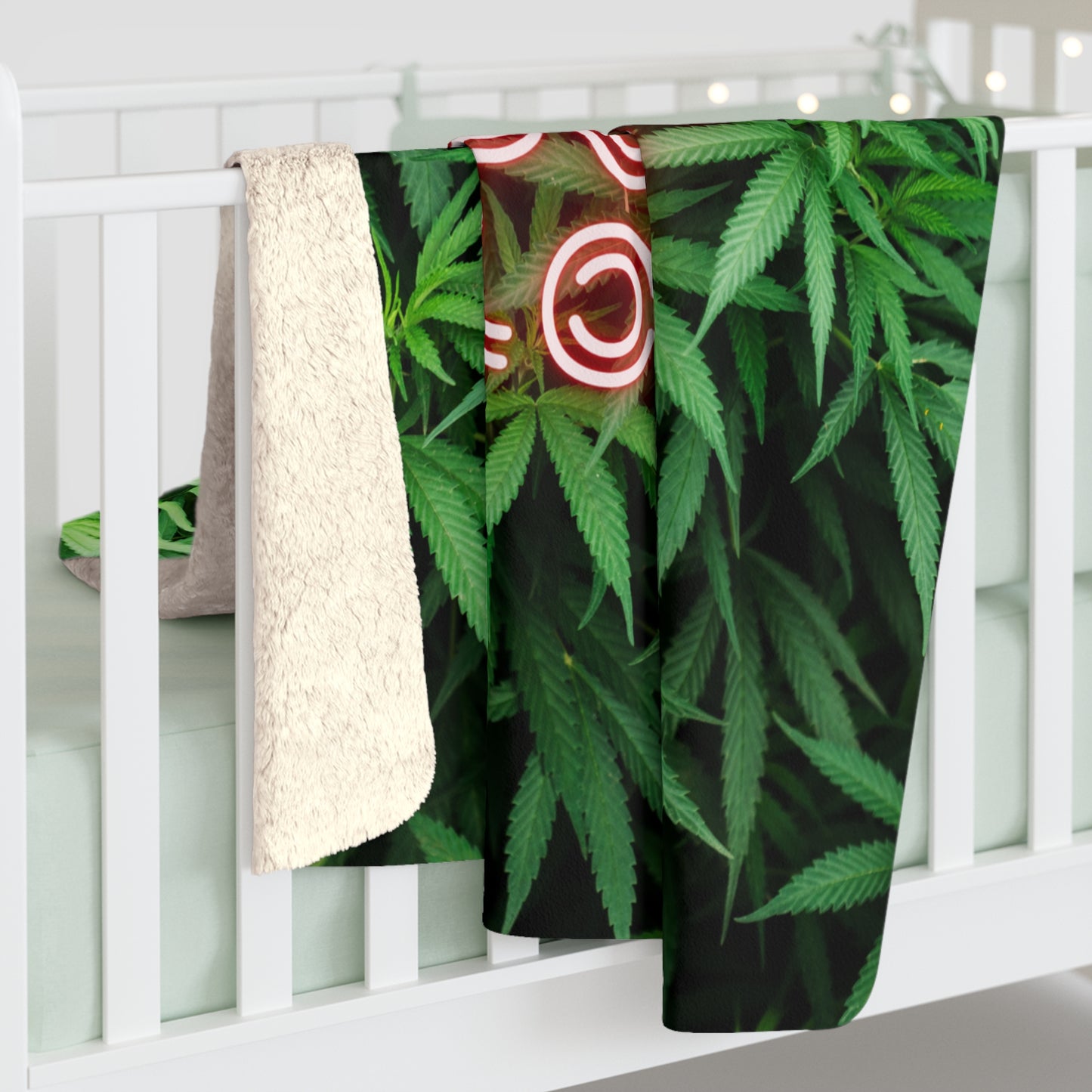 Weed Fleece Blanket