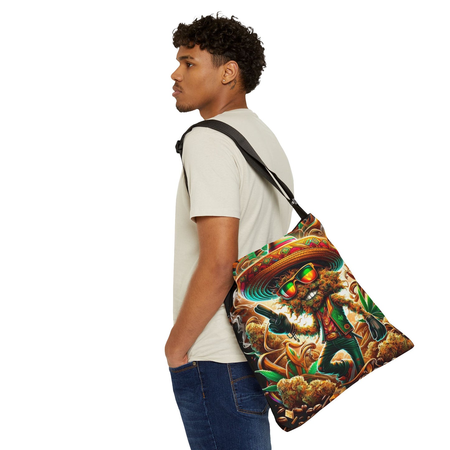 Adjustable Tote Bag Acapulco Gold