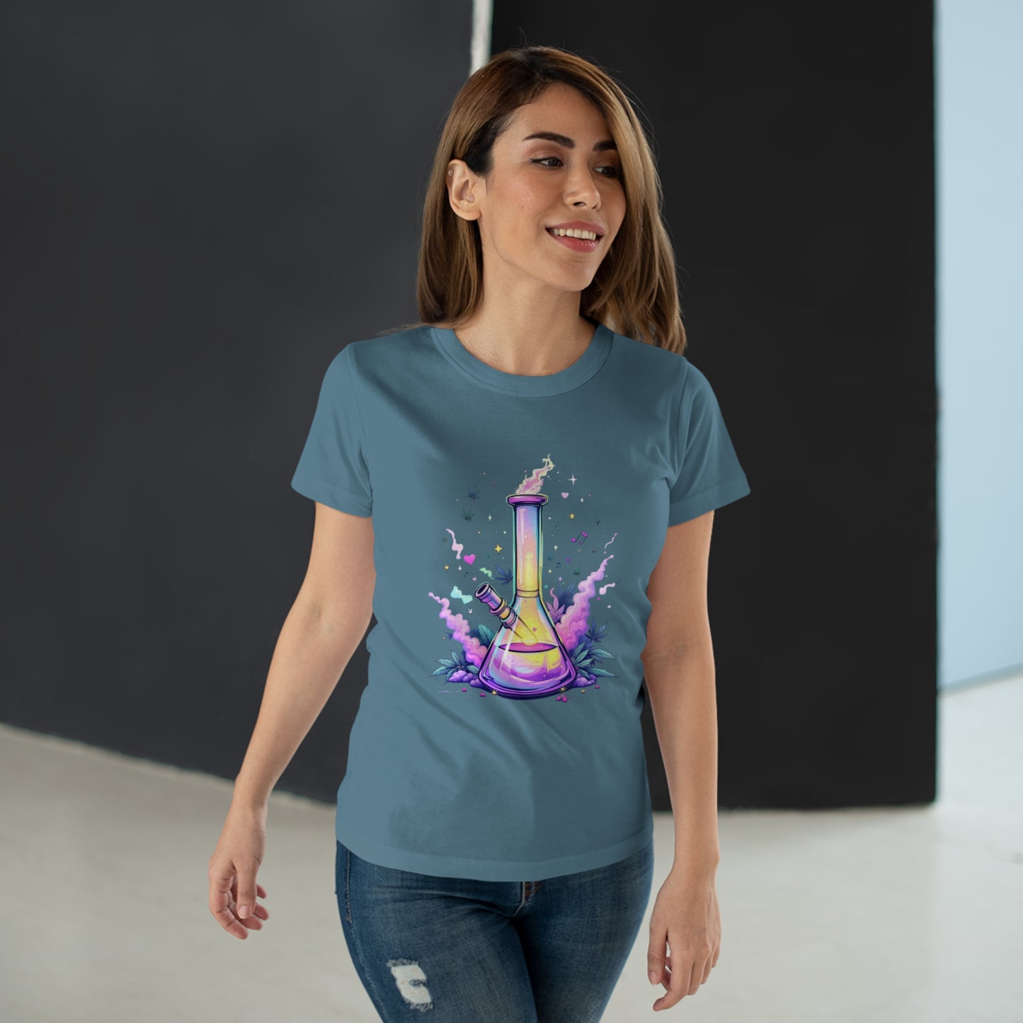 Magic Beaker T-Shirt — Colorful Psychedelic Science Tee