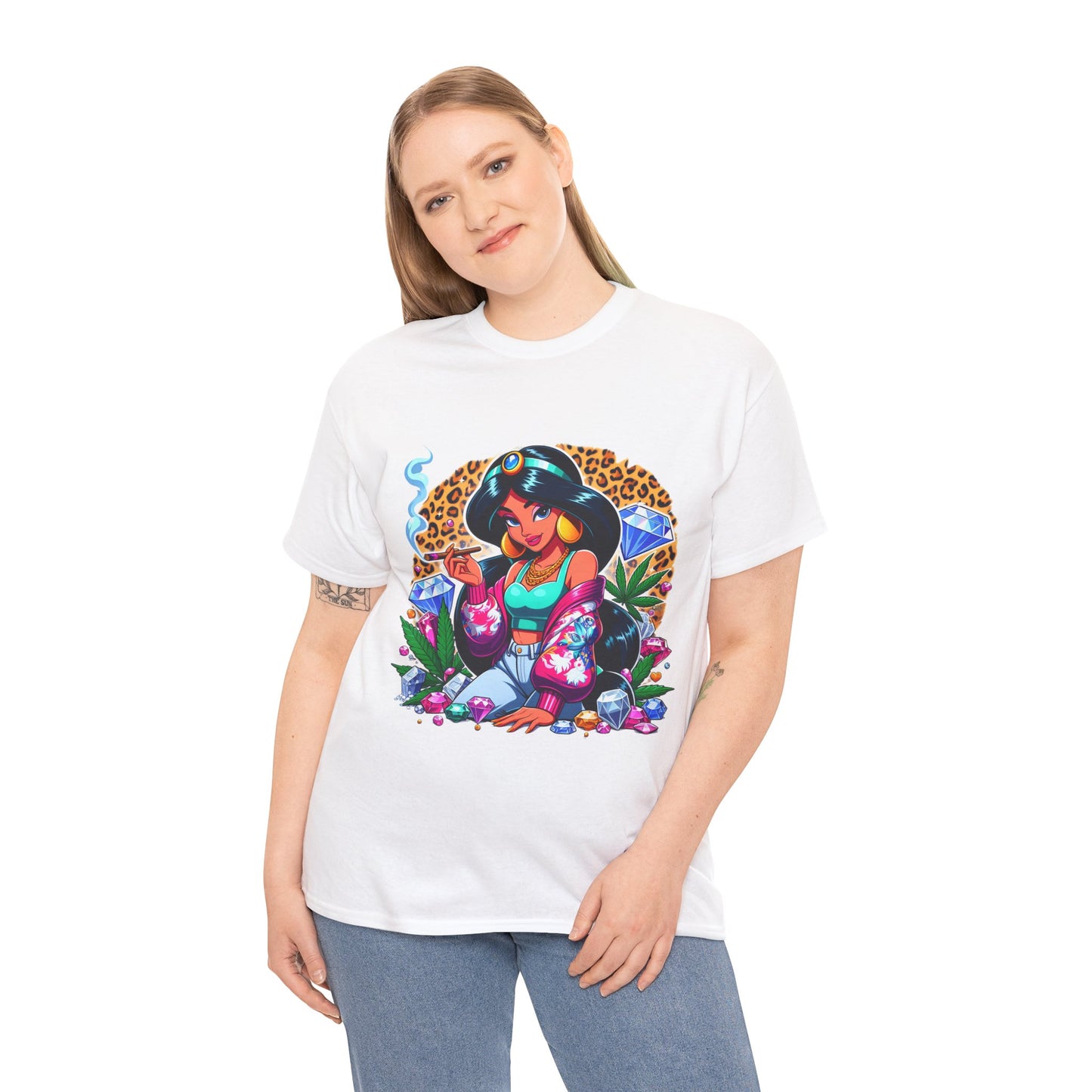 Weed Princess CartoonT-Shirt