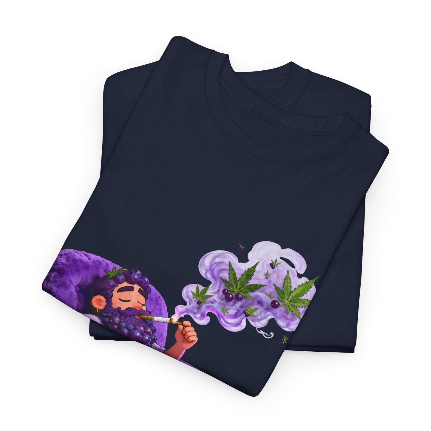 Couchlock Purple T‑Shirt — 'Couchlock Purple • Couch Back Slayin'' Relaxed Weed Vibe Tee