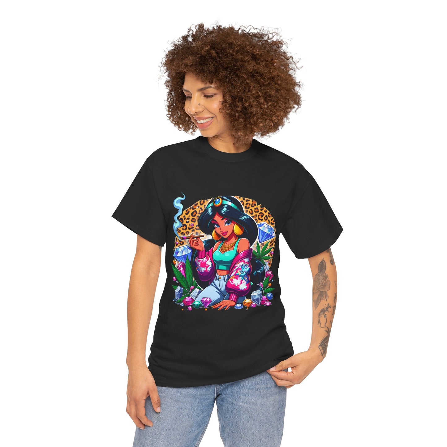 Weed Princess CartoonT-Shirt