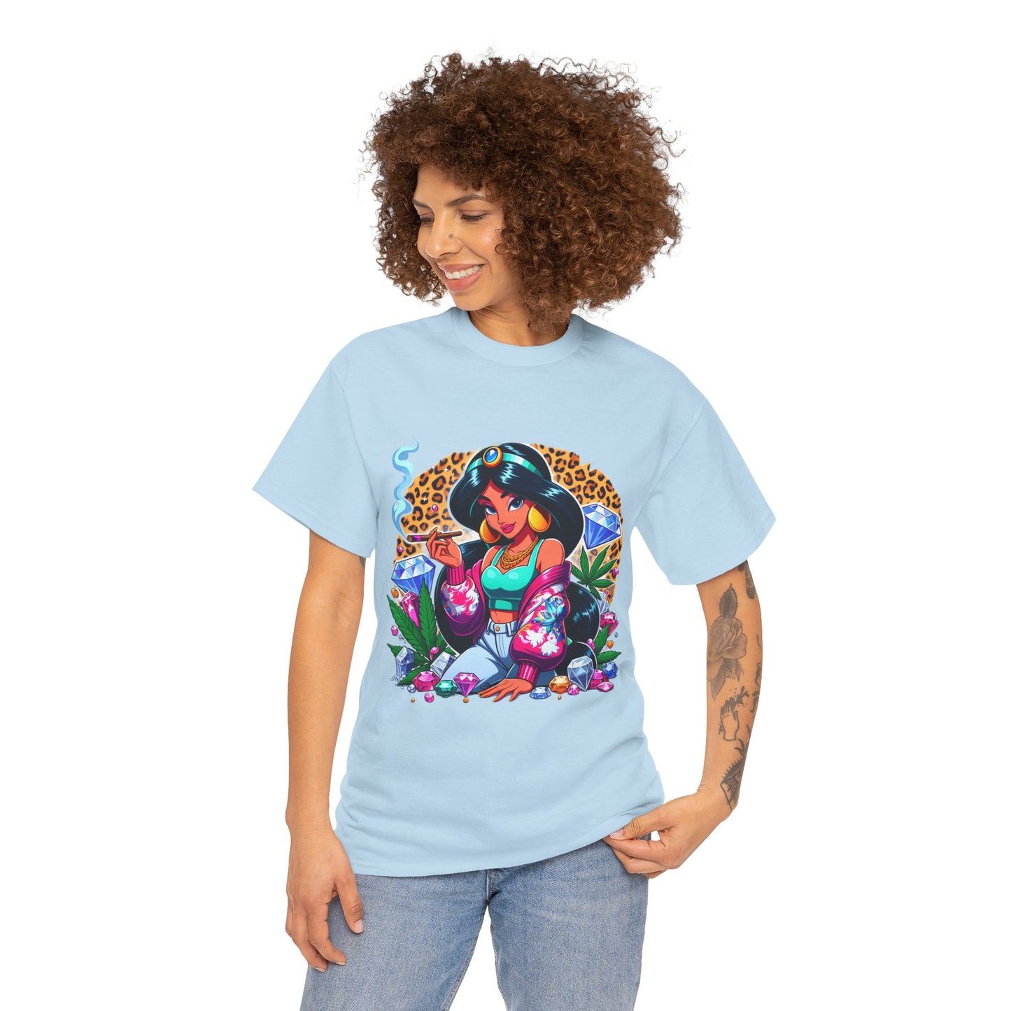 Weed Princess CartoonT-Shirt