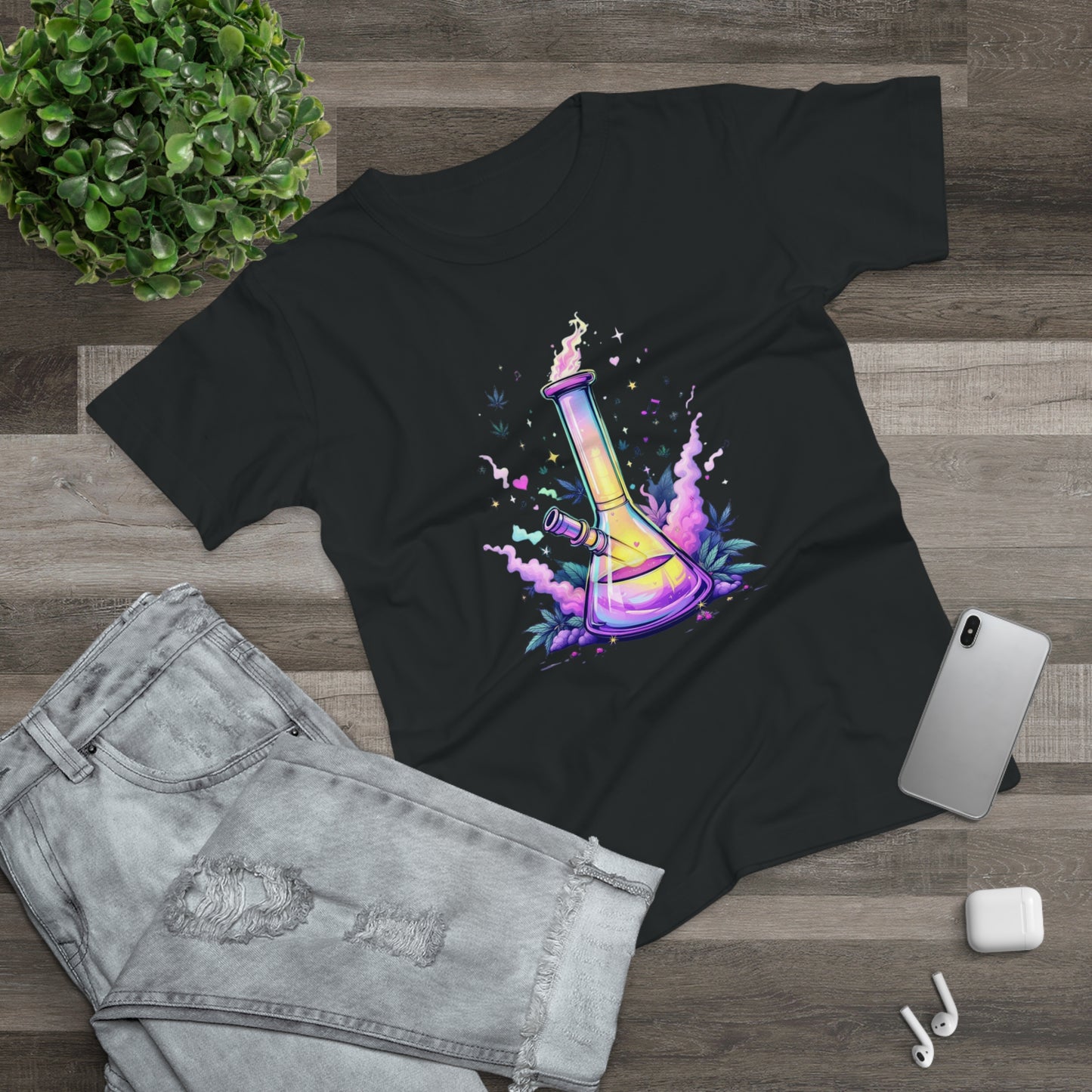 Magic Beaker T-Shirt — Colorful Psychedelic Science Tee