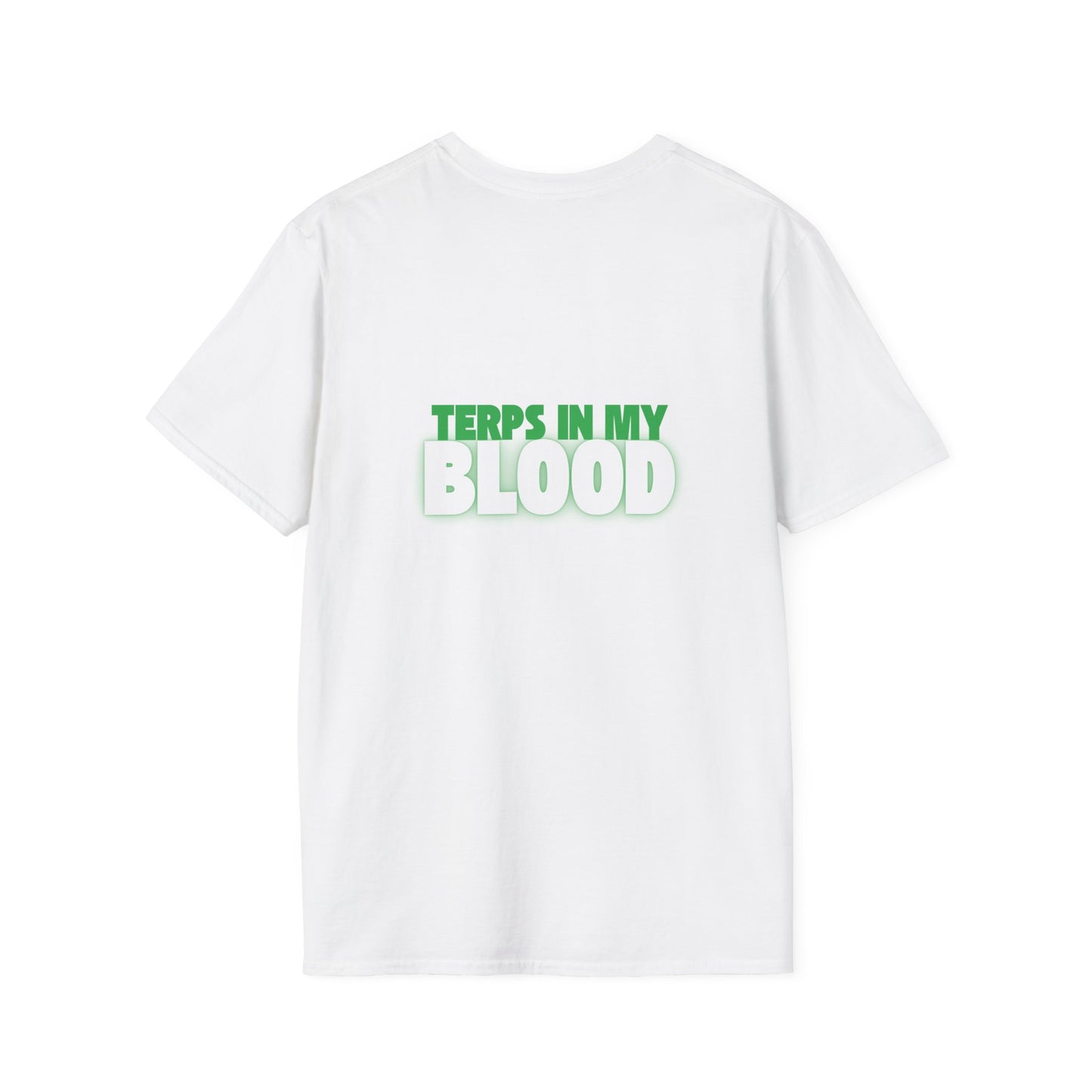 Terps In My Blood T-Shirt - Cute Nug Character Graphic Tee