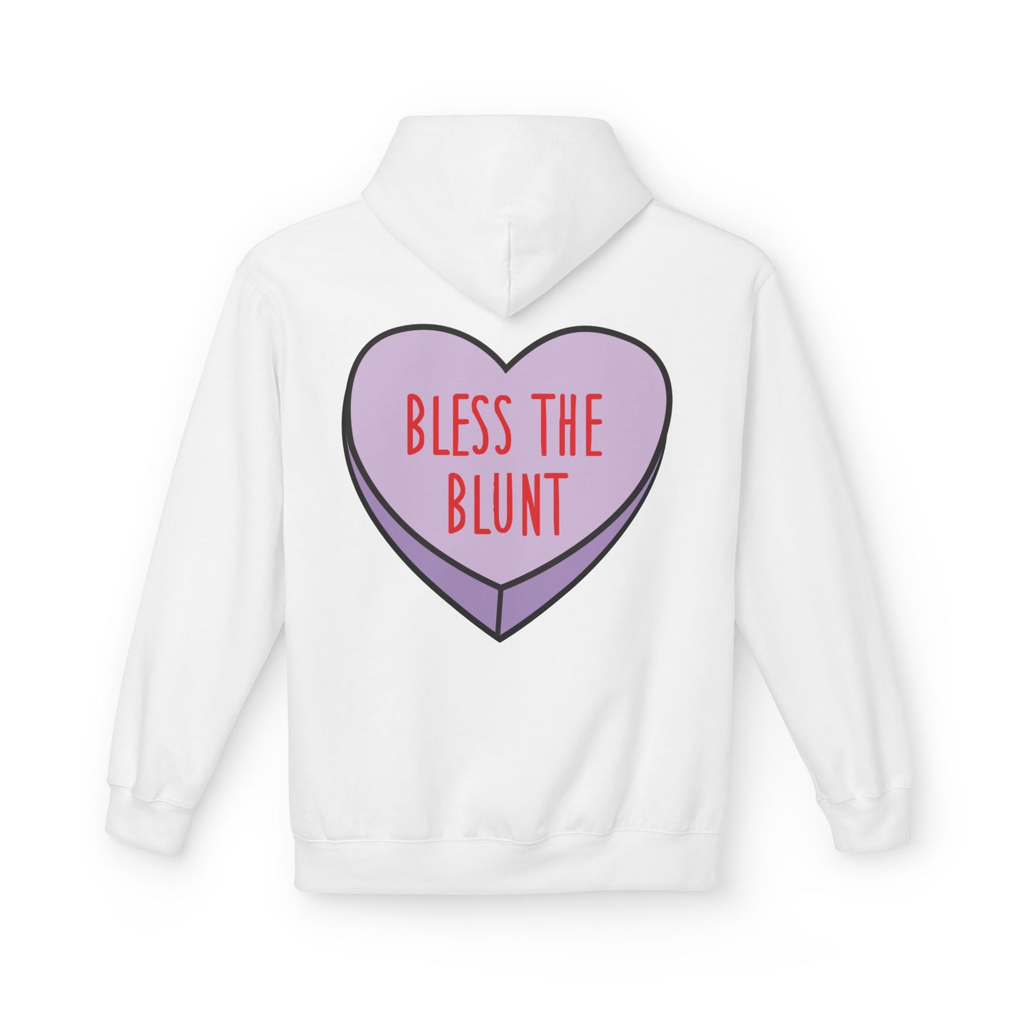 Plant Mom Hoodie — 'Bless the Blunt' Cozy Graphic Pullover