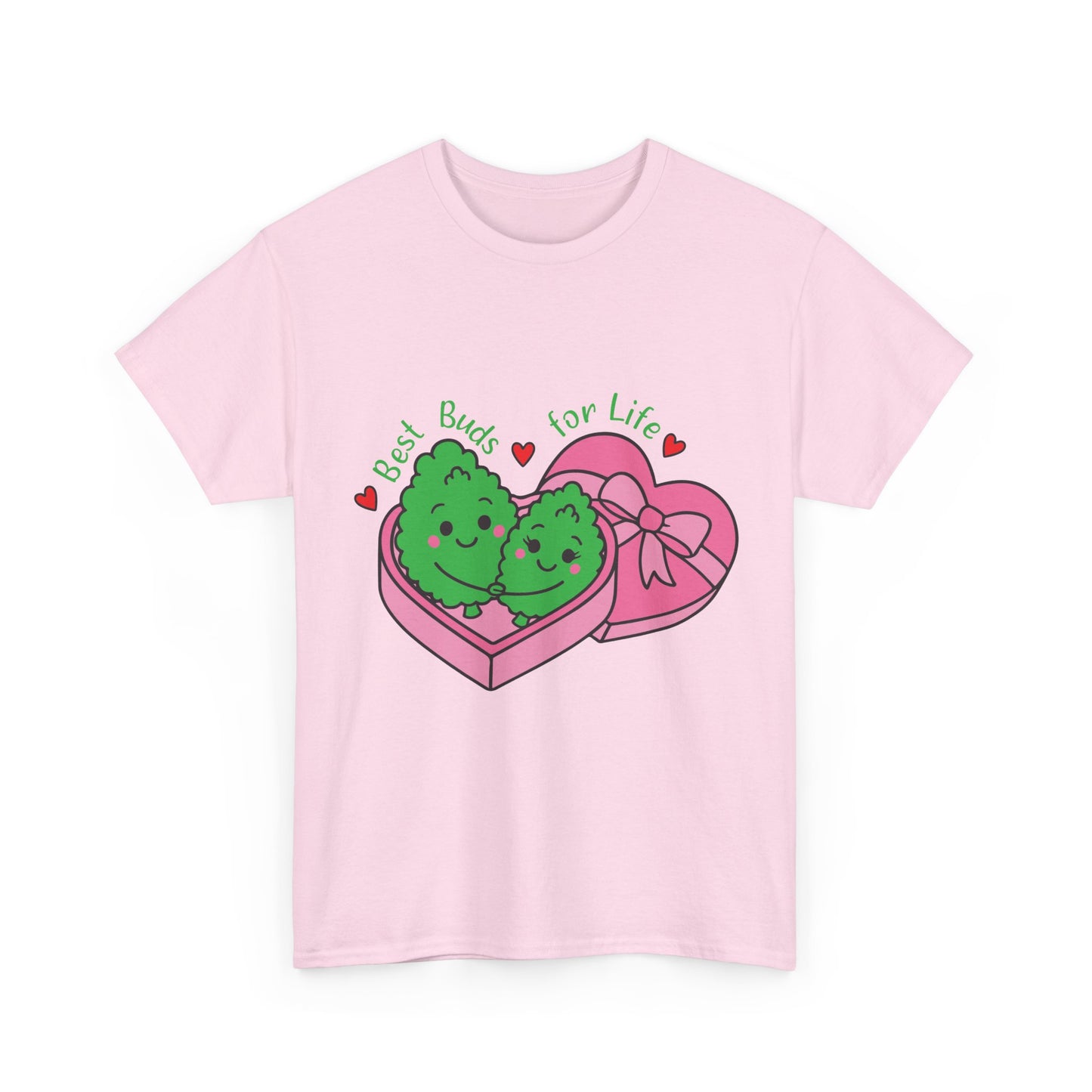 Friendship Heart Tee — “Best Buds for Life” Cute Plant Friends Valentine T‑Shirt