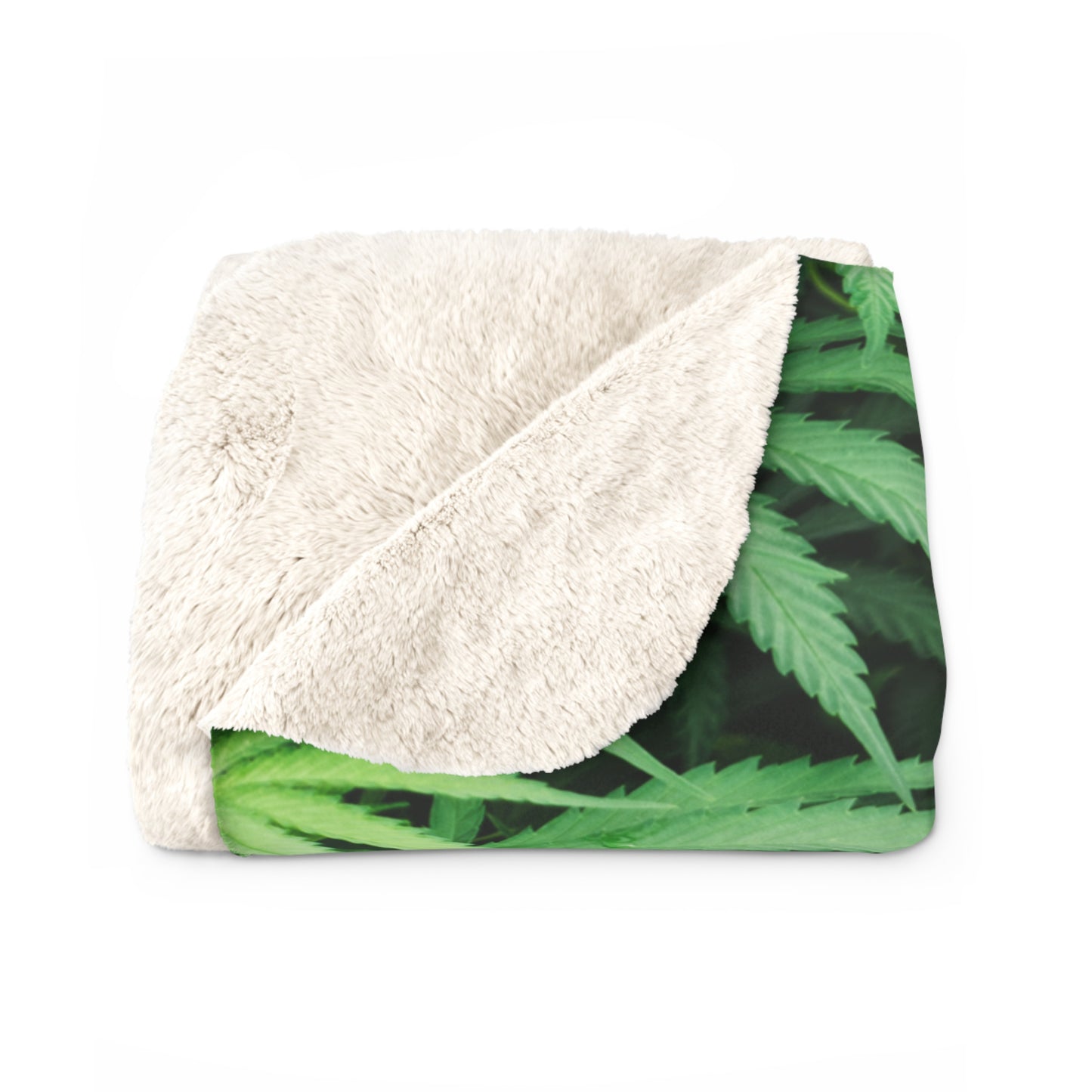 Weed Fleece Blanket
