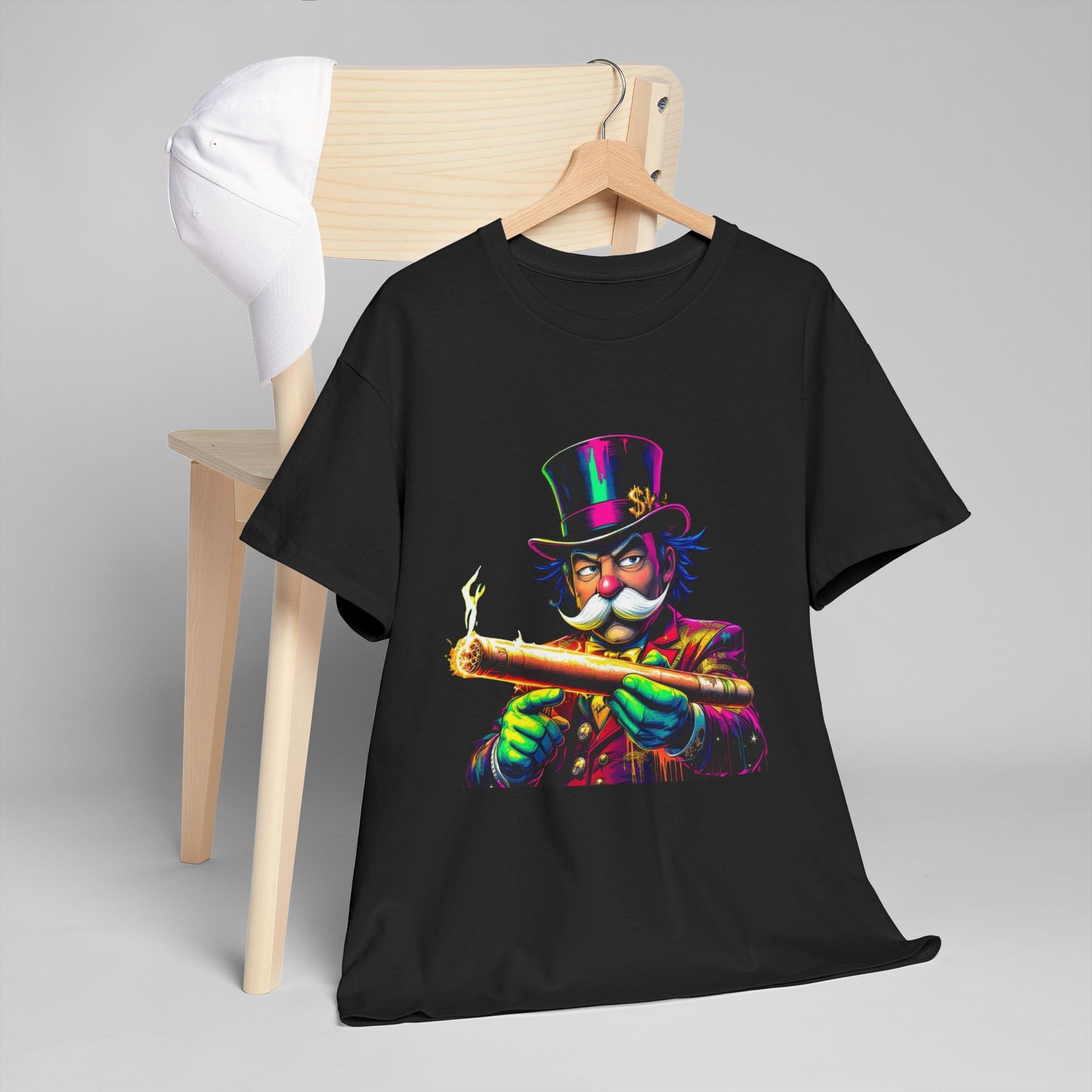 Creepy Carnival Nutcracker T-Shirt — Neon Vintage Toy Soldier Design