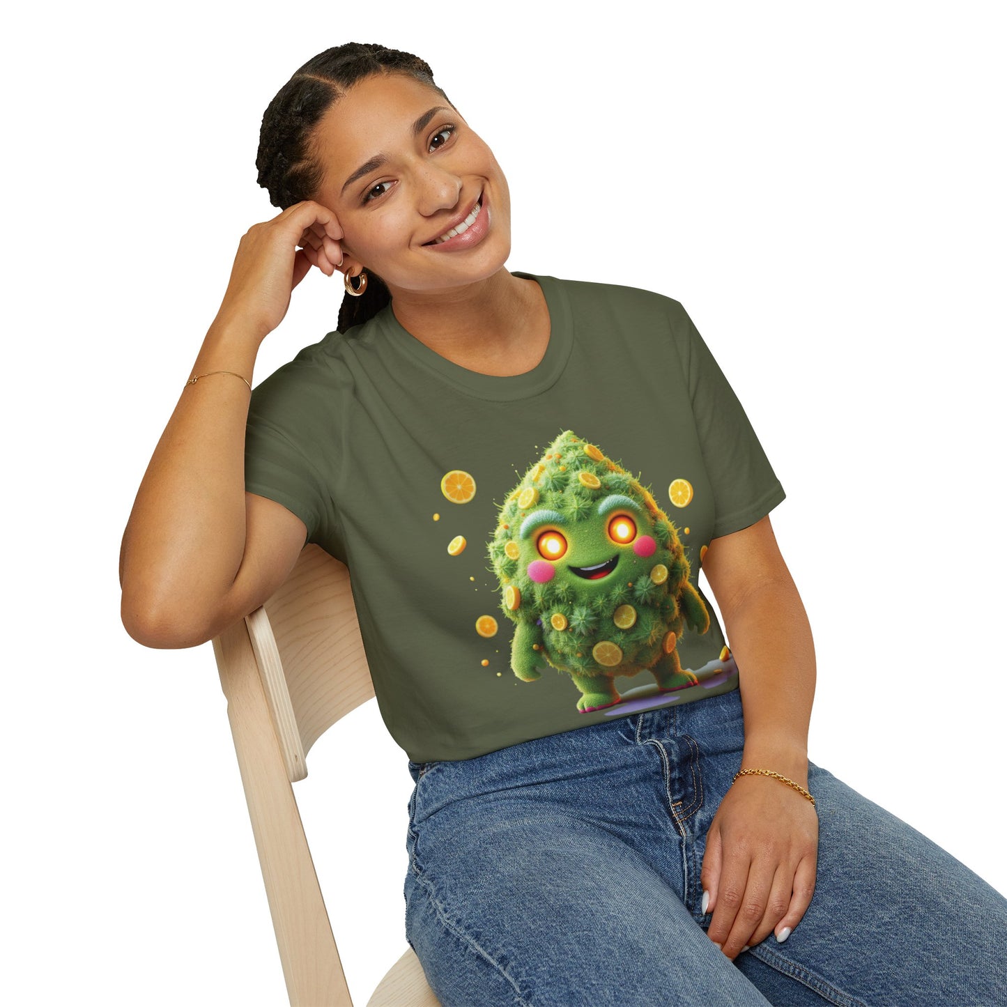 Terps In My Blood T-Shirt - Cute Nug Character Graphic Tee