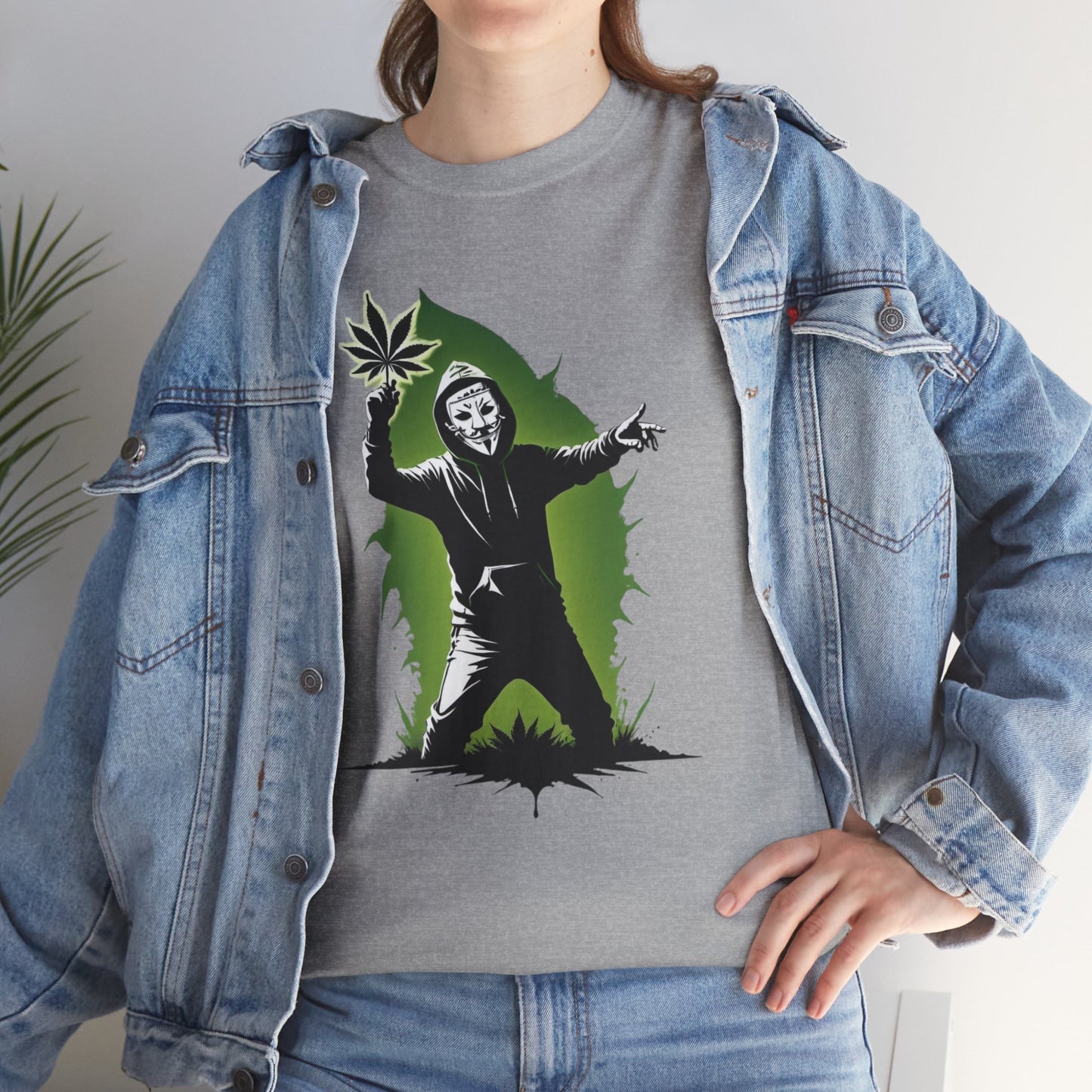 420 Graphic Tee — Green Stoner Horror T-Shirt
