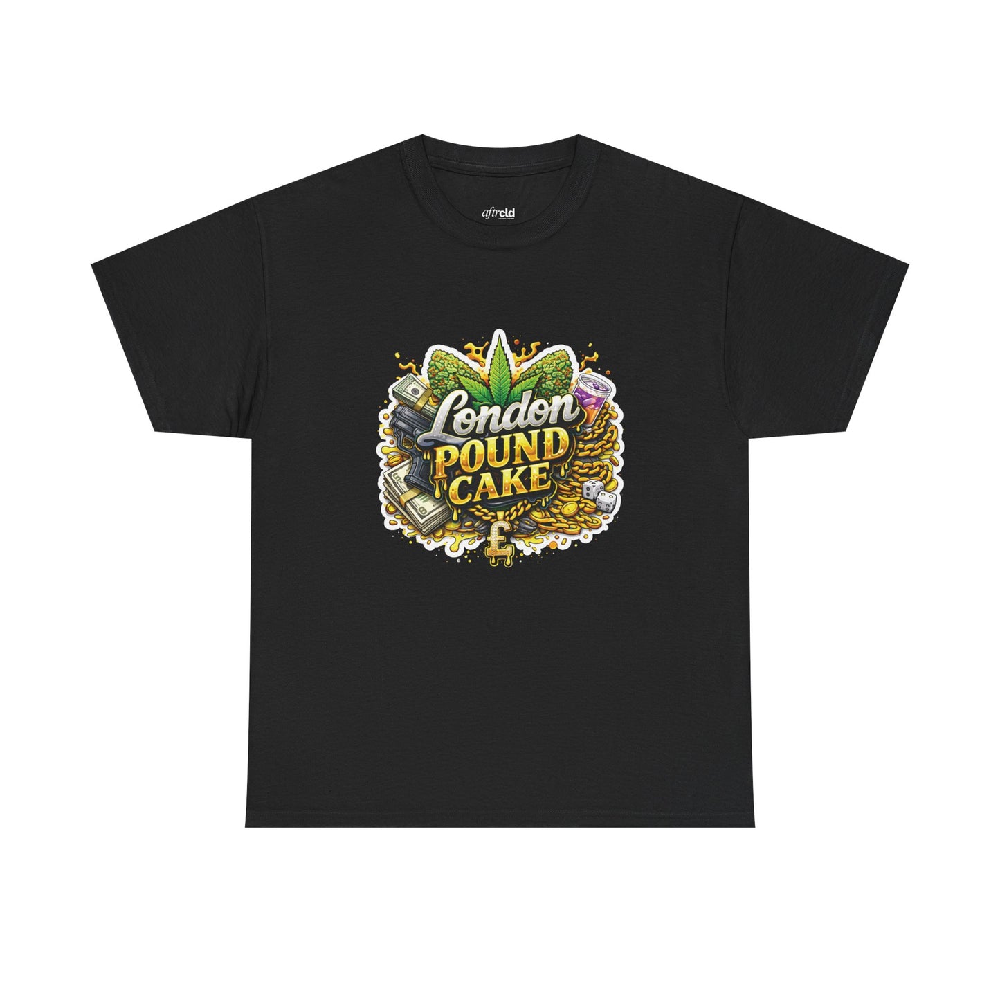 London Pound Cake T‑Shirt — Retro Urban Graphic Tee