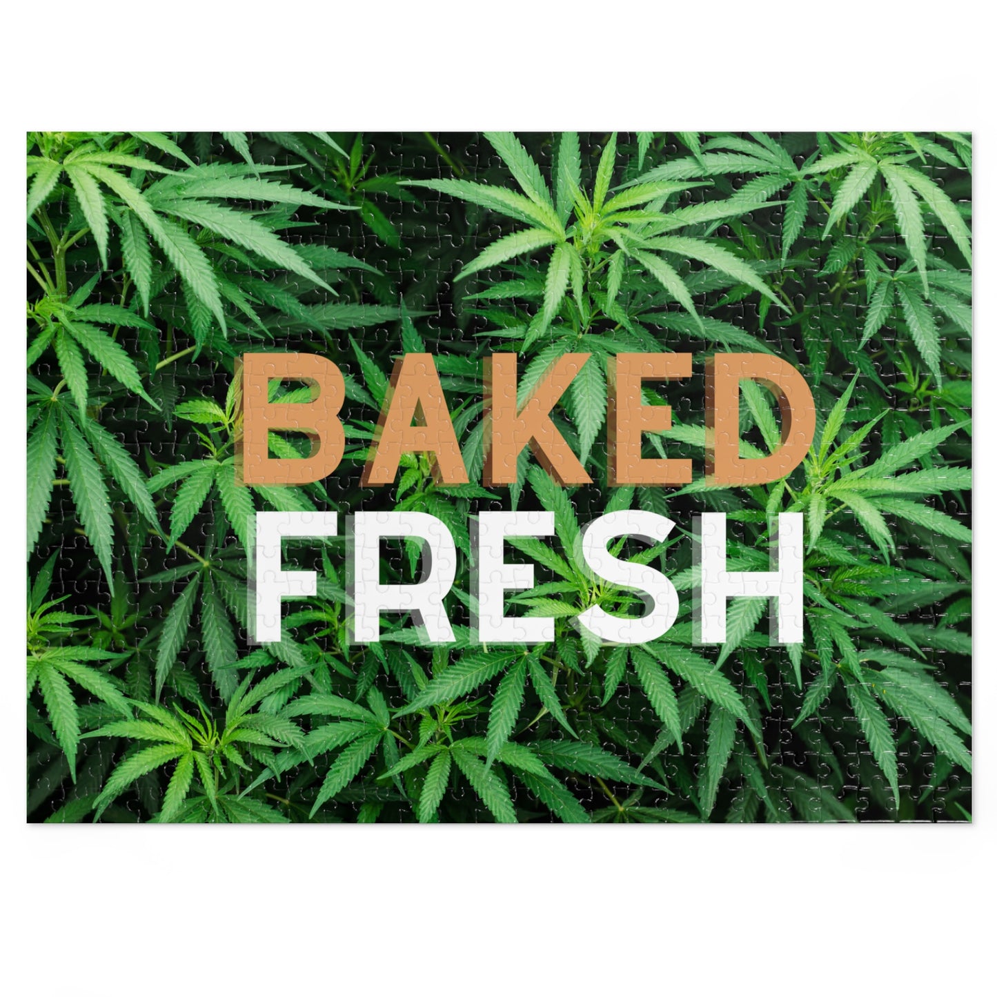 Weed Baked Fresh Jigsaw Puzzle (30, 110, 252, 500,1000-Piece)