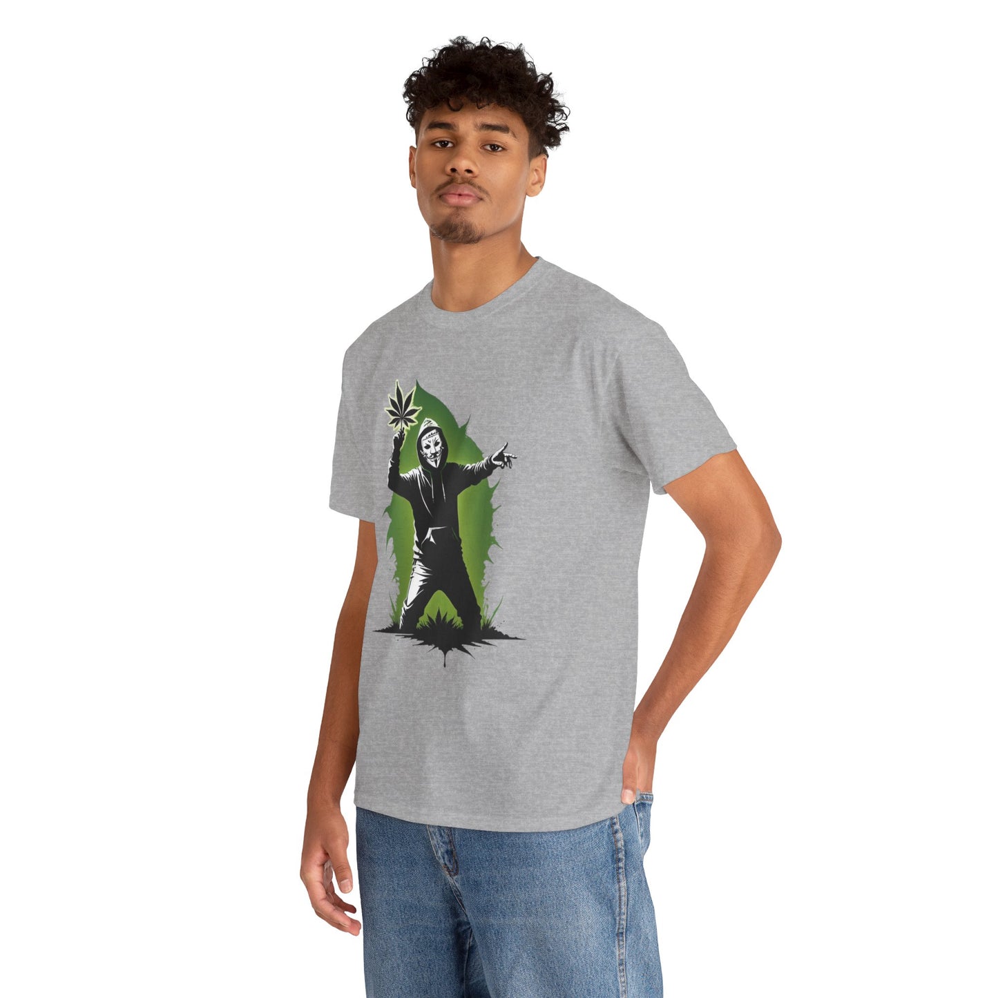 420 Graphic Tee — Green Stoner Horror T-Shirt