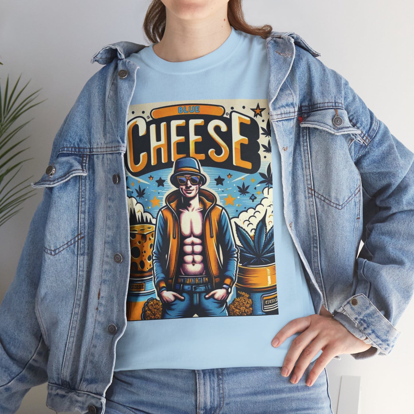 Cheese Strain Inspired Unisex Cotton Tee