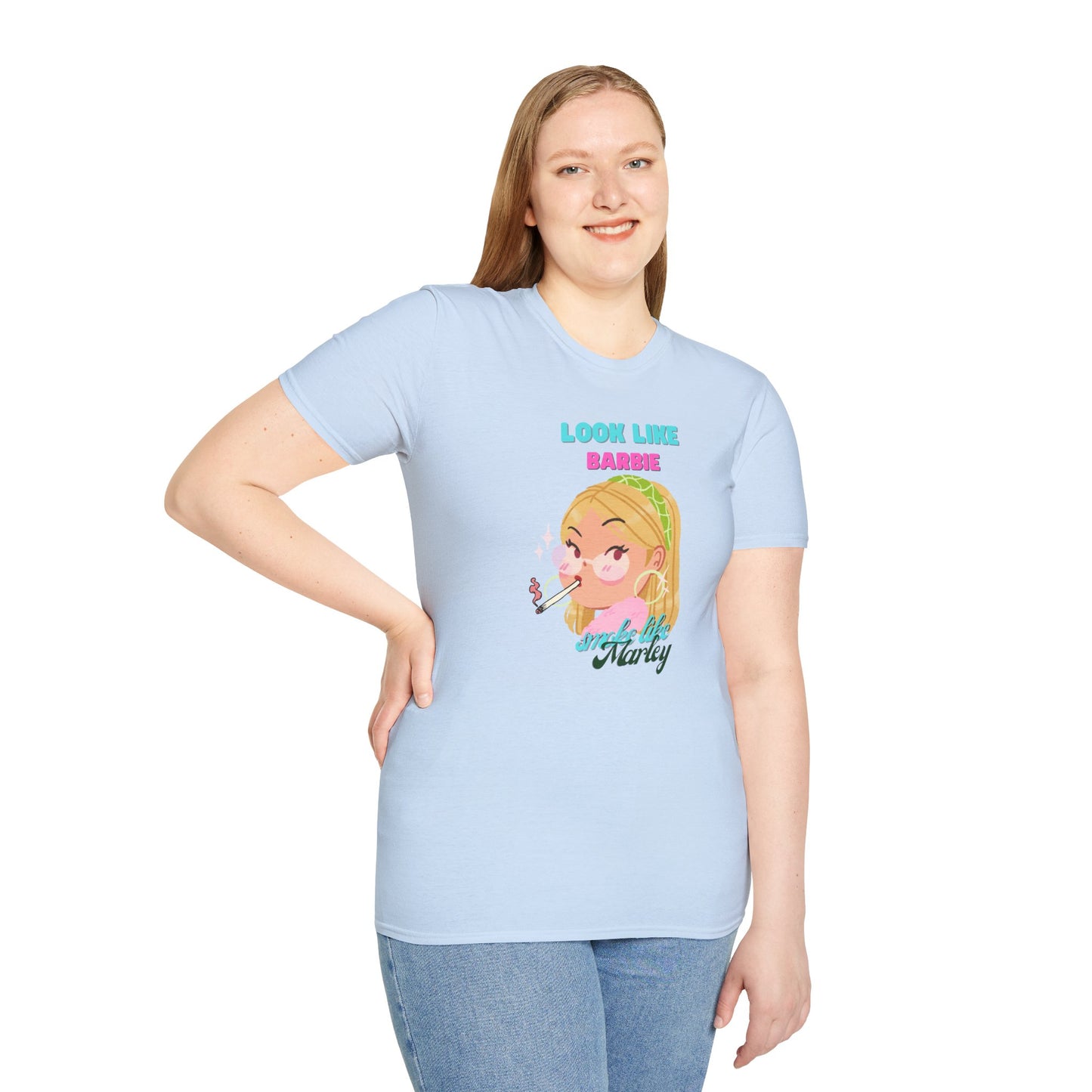 Barbie Vibes T-Shirt – "Look Like Barbie" Personalized Graphic Tee
