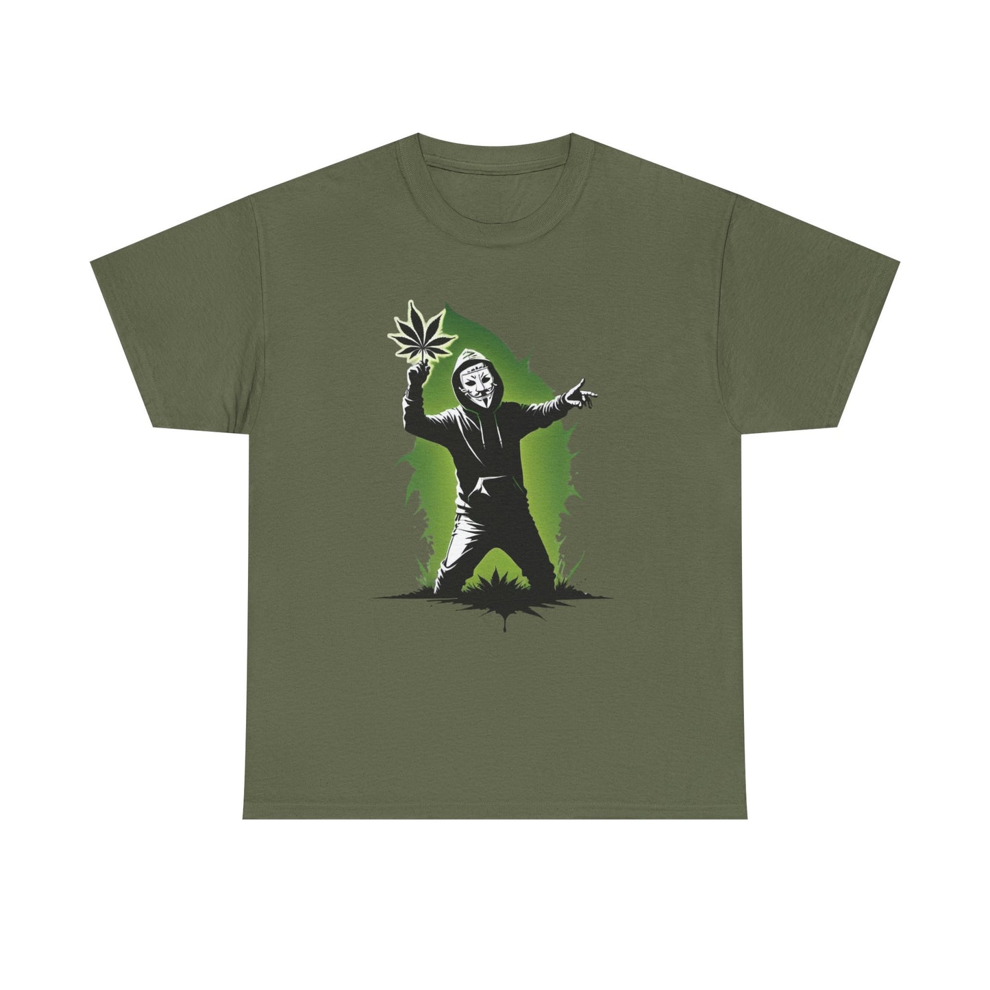 420 Graphic Tee — Green Stoner Horror T-Shirt