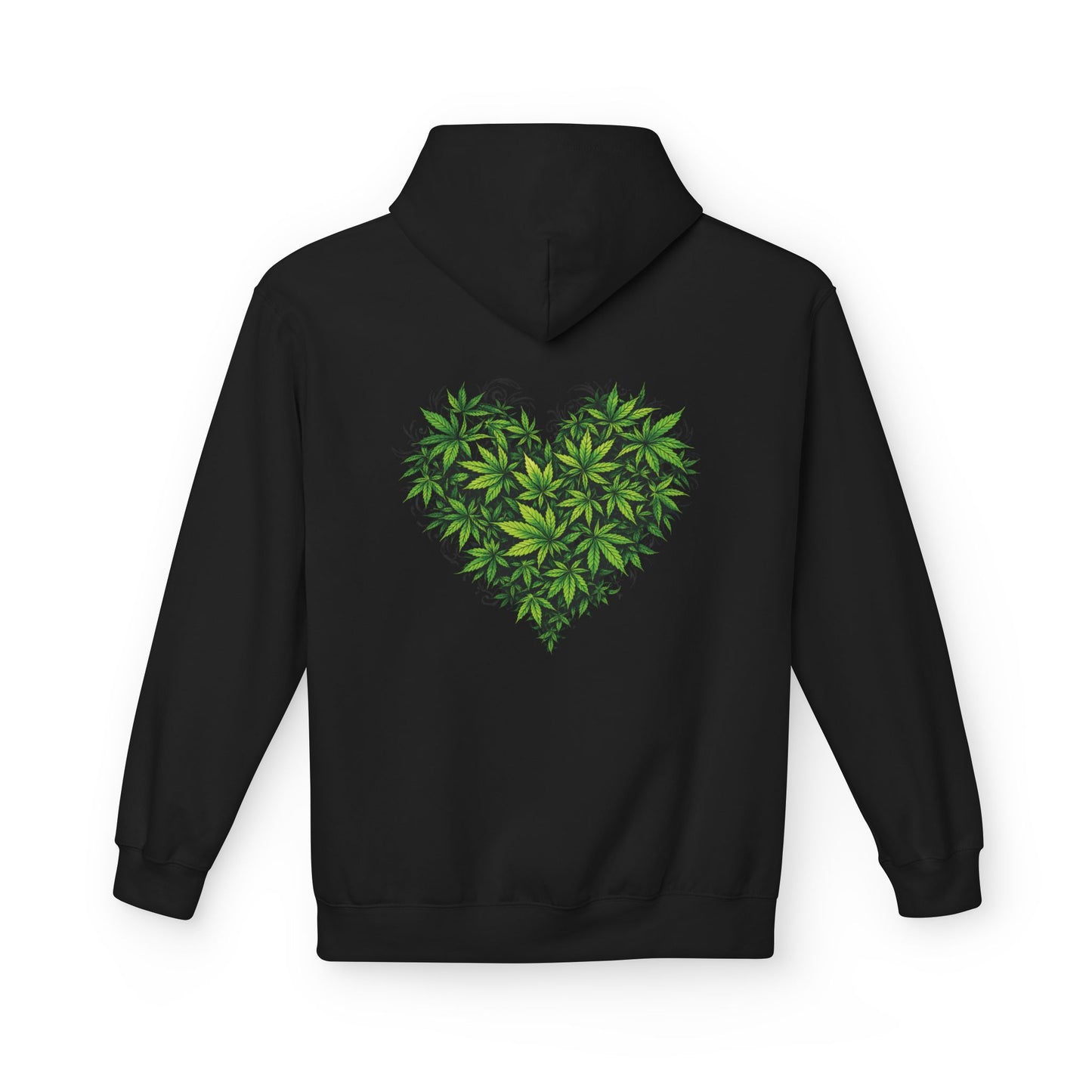 420 Heart Hoodie — Matchbox & Leaf Graphic Pullover