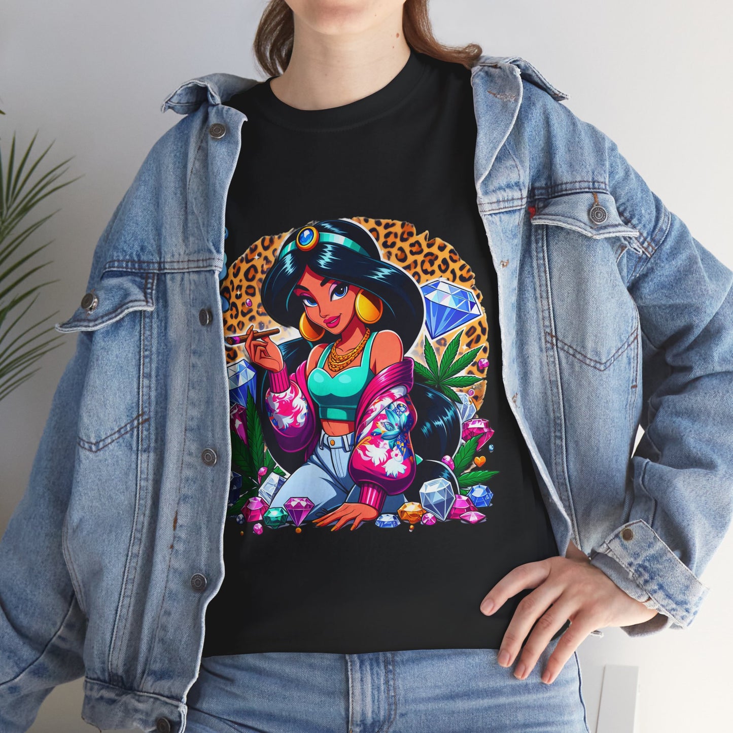 Weed Princess CartoonT-Shirt