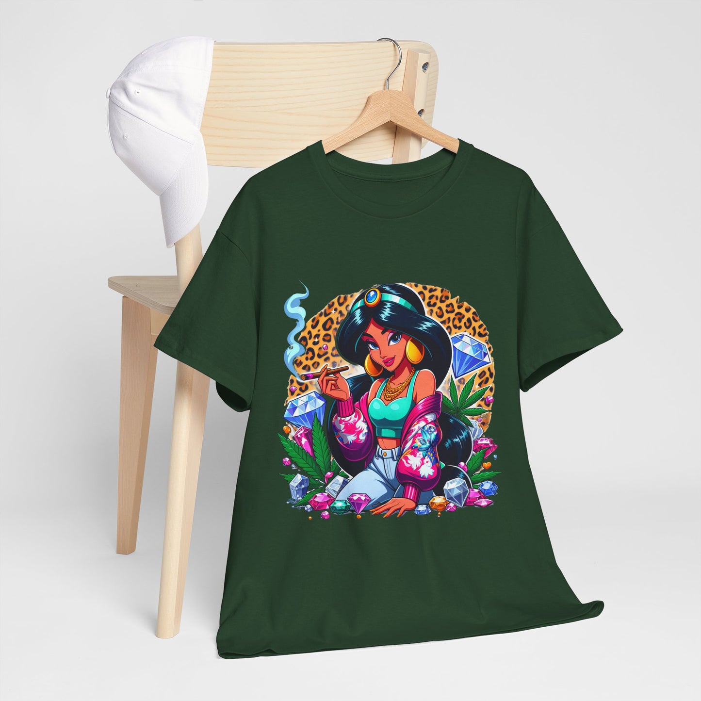 Weed Princess CartoonT-Shirt