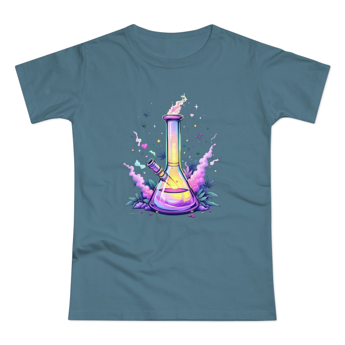 Magic Beaker T-Shirt — Colorful Psychedelic Science Tee
