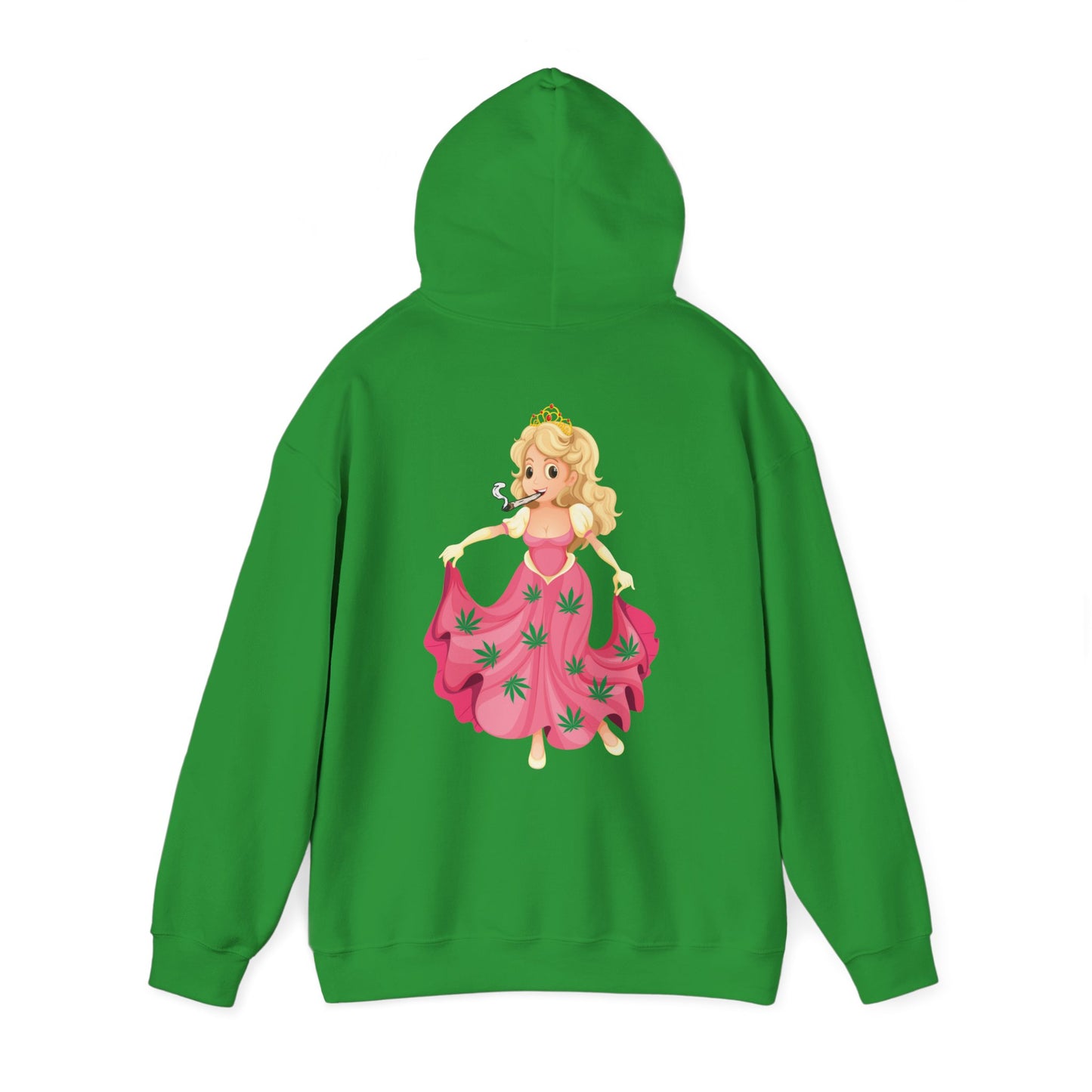 Unisex Heavy Blend Hooded Sweatshirt Princess Pink Design, Puff Princess, Gift for Her