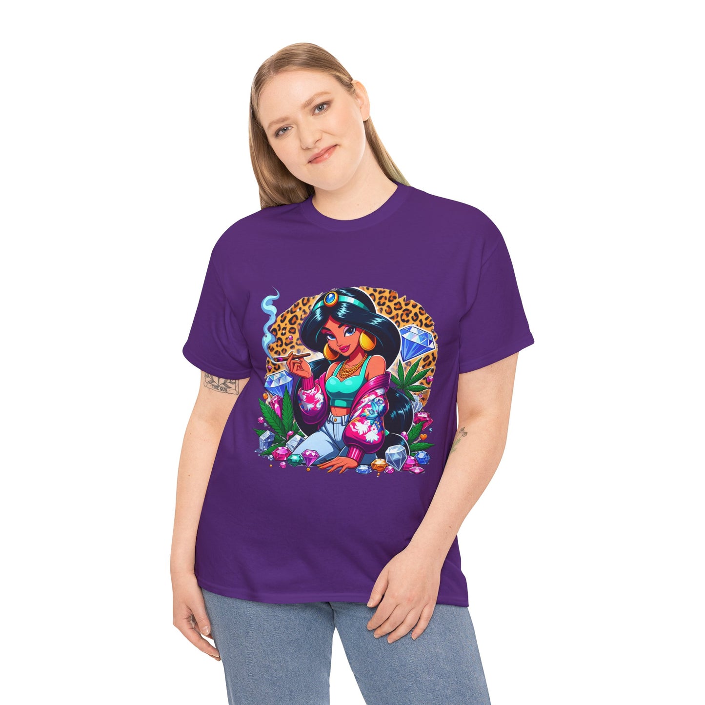 Weed Princess CartoonT-Shirt