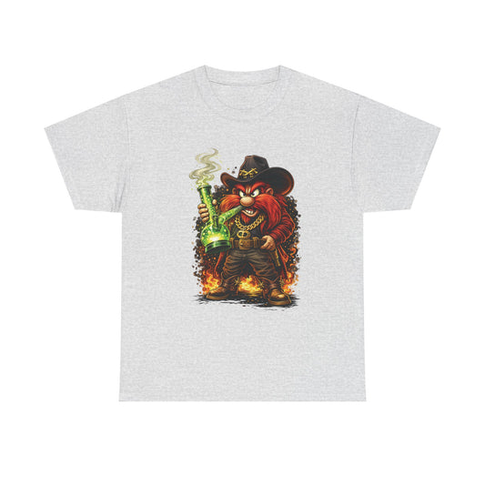 Viking Alchemist Graphic Tee — Fiery Dwarf with Potion