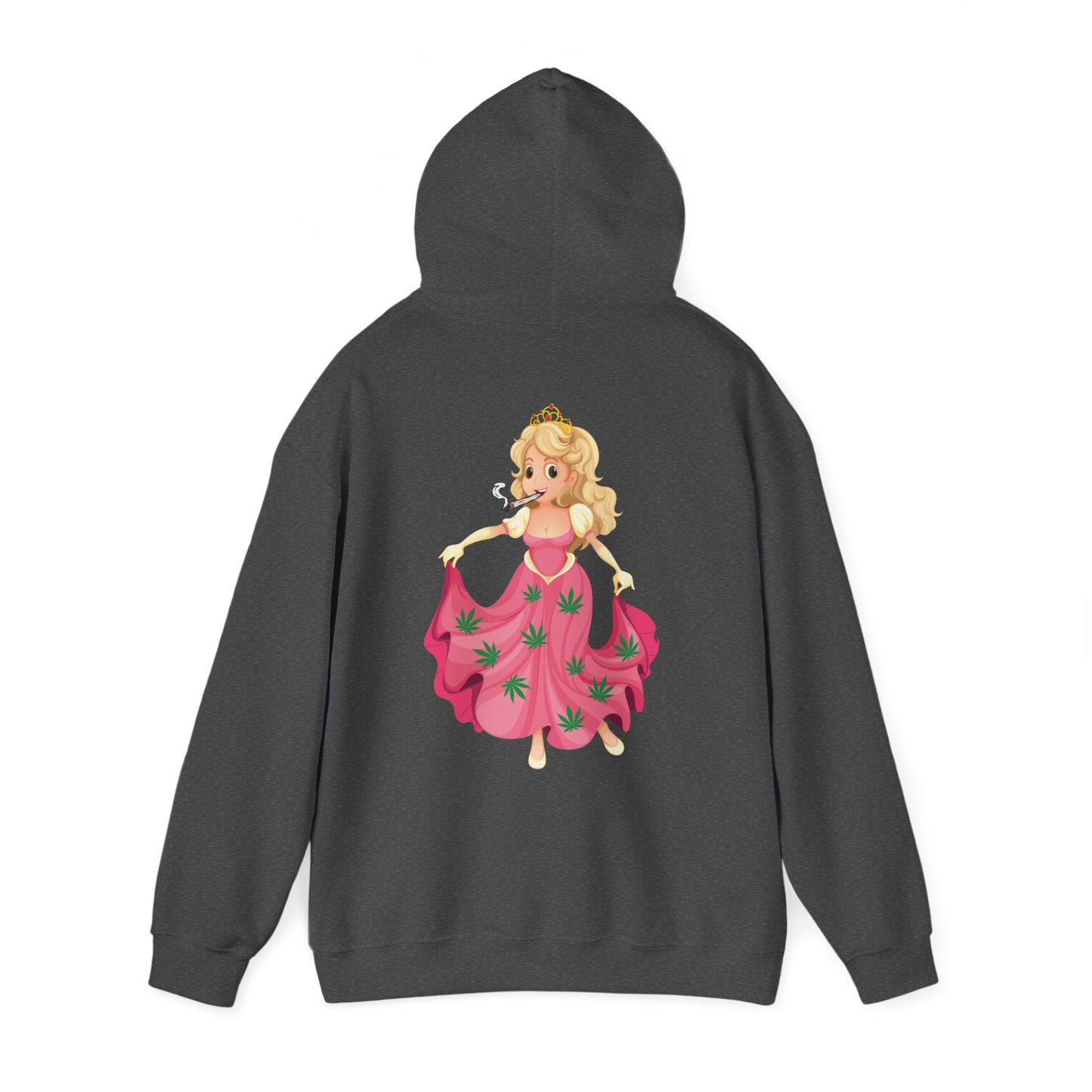 Unisex Heavy Blend Hooded Sweatshirt Princess Pink Design, Puff Princess, Gift for Her
