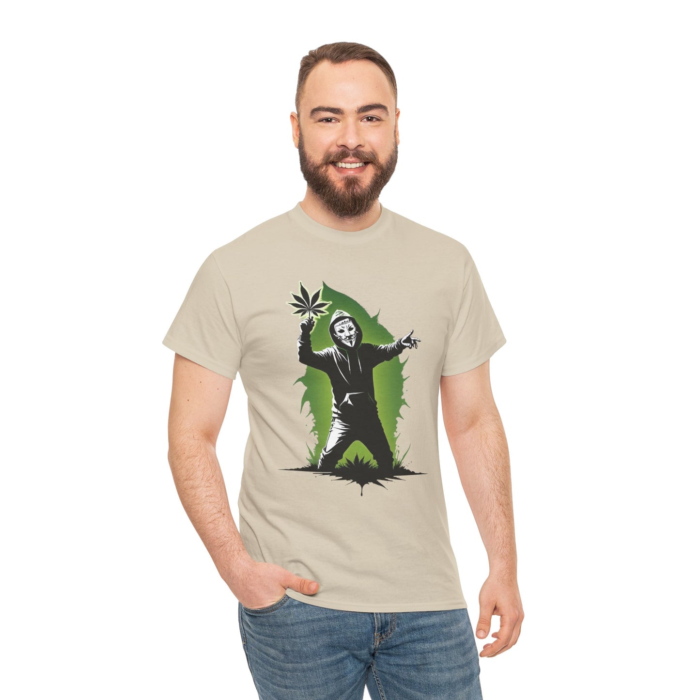 420 Graphic Tee — Green Stoner Horror T-Shirt