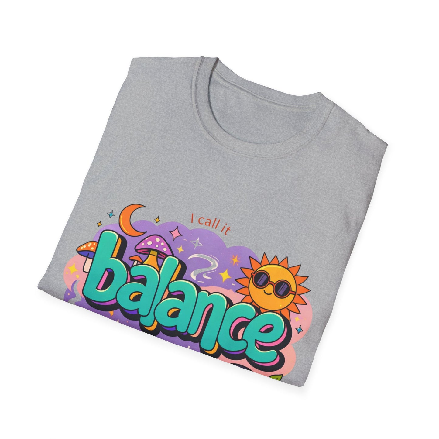 Balance Graphic T-Shirt — "It’s Self-Care Not Laziness" Relaxation Vibe