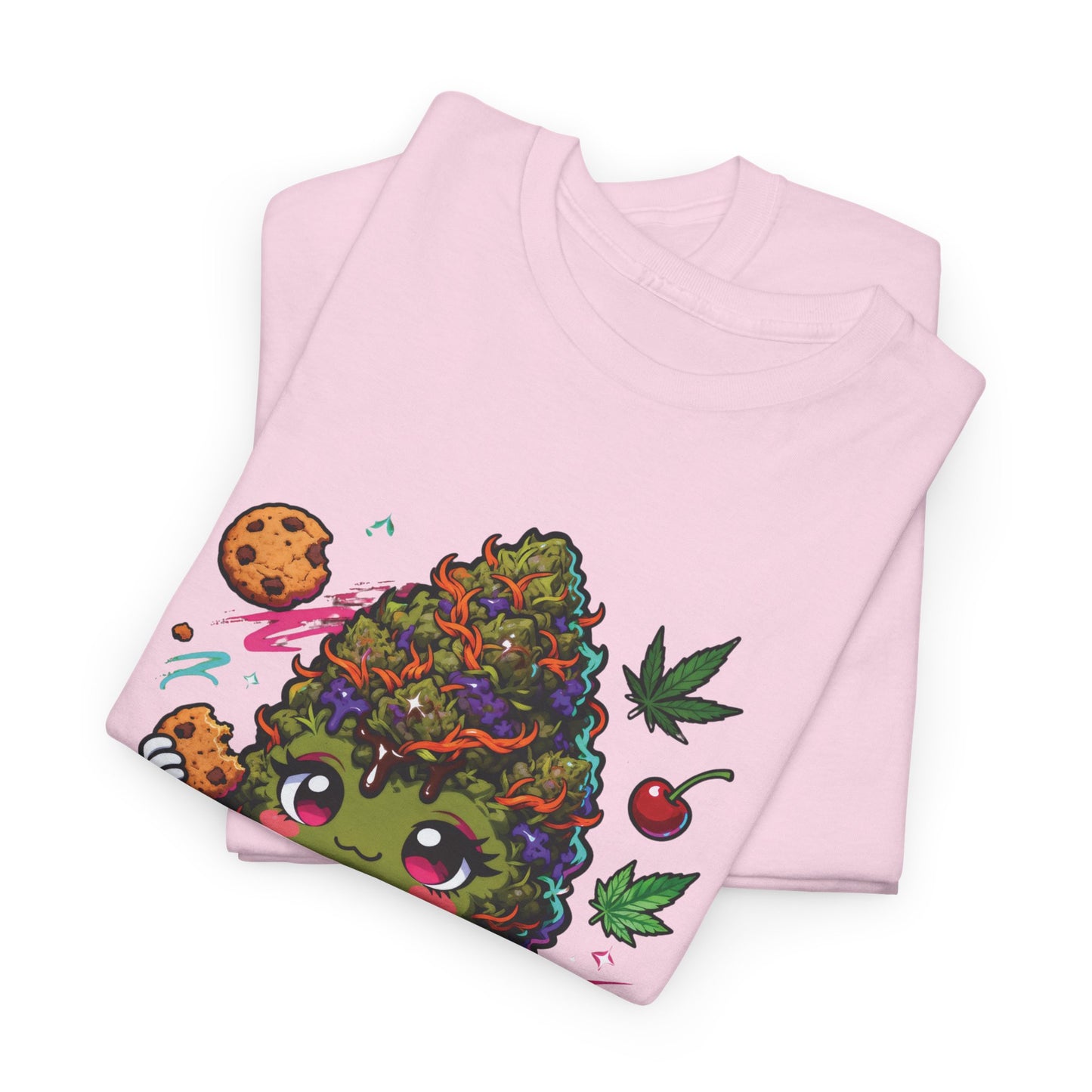 Girl Scout Cookies 420 Tee — Cute Bud Character Graphic T-Shirt