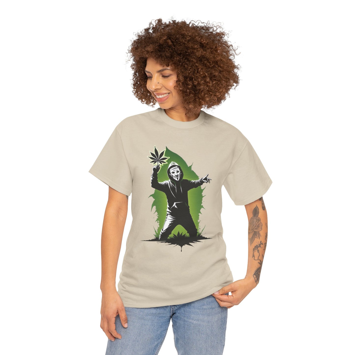 420 Graphic Tee — Green Stoner Horror T-Shirt