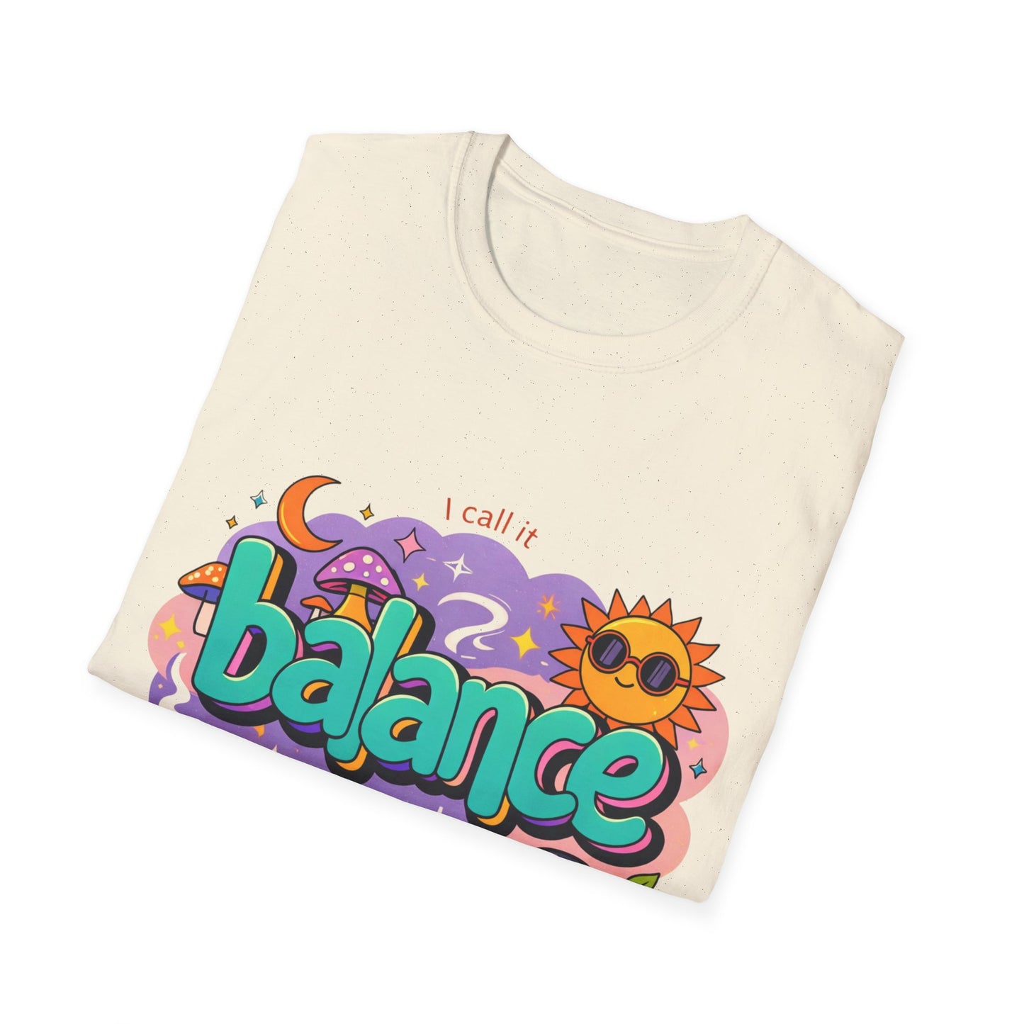 Balance Graphic T-Shirt — "It’s Self-Care Not Laziness" Relaxation Vibe