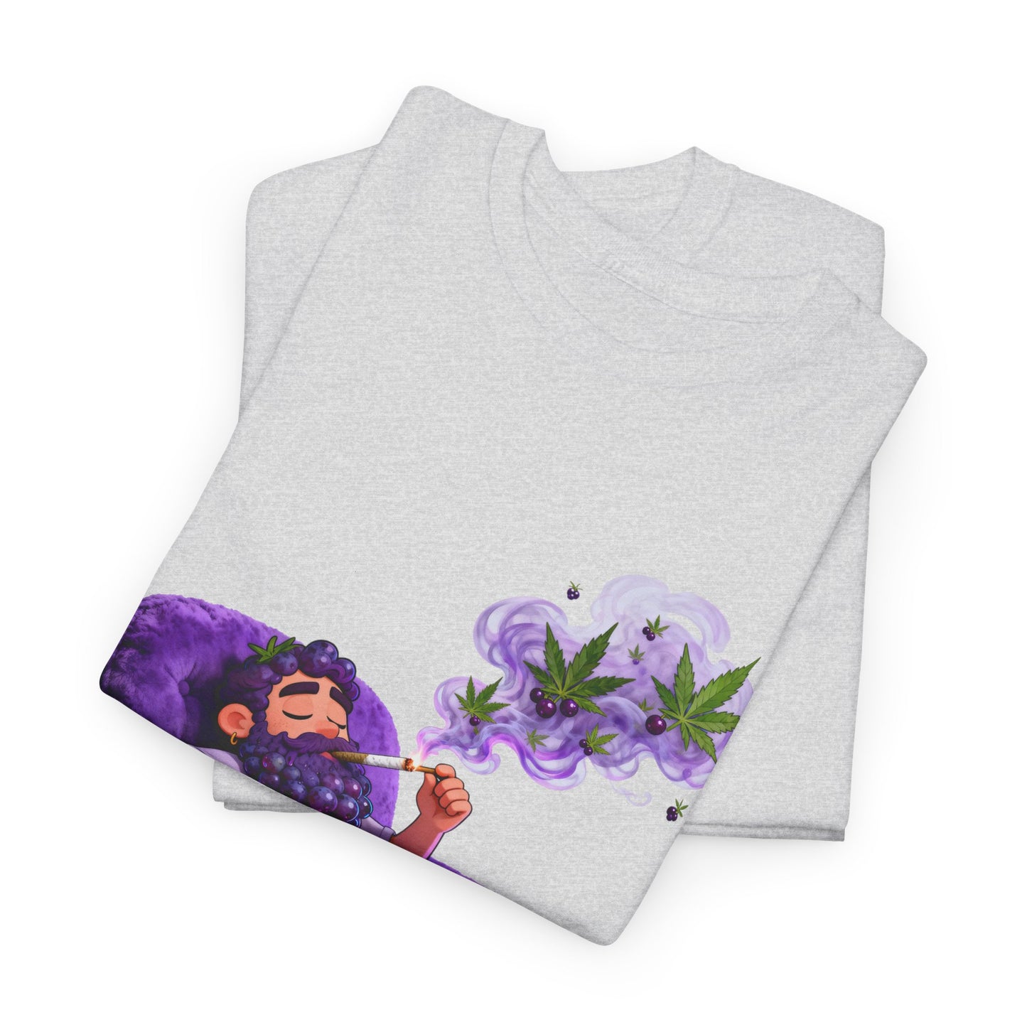 Couchlock Purple T‑Shirt — 'Couchlock Purple • Couch Back Slayin'' Relaxed Weed Vibe Tee