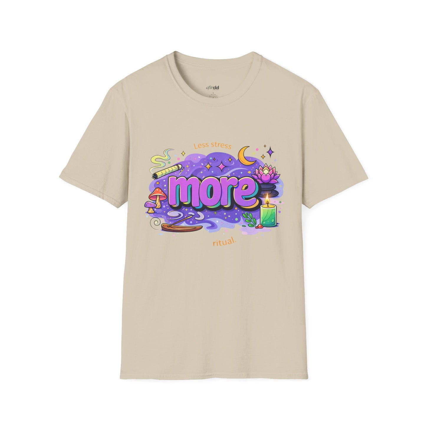 More Rituals Graphic T-Shirt — Whimsical Nighttime Mushroom Design