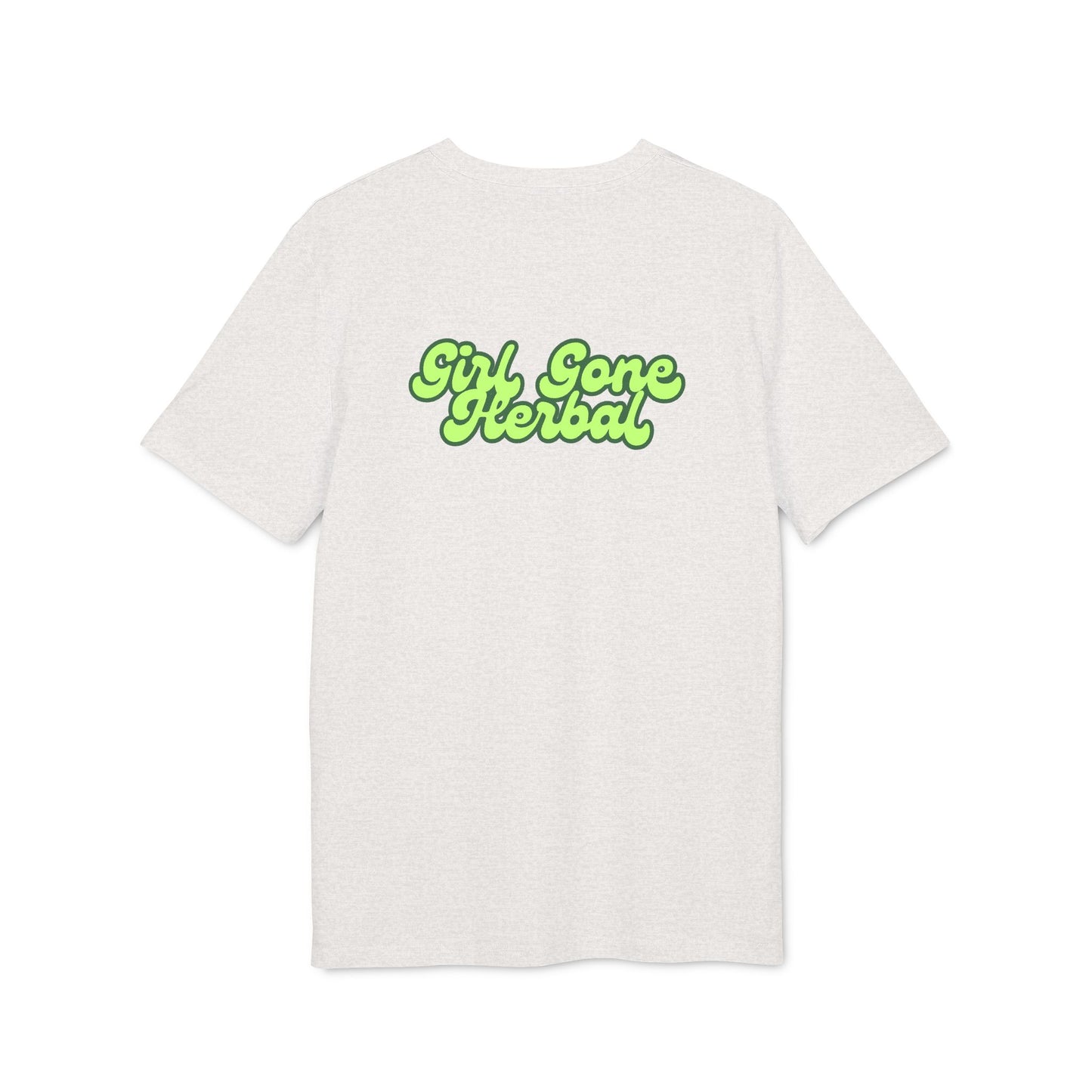 Herbal Vibes T-Shirt — "Girl Gone Herbal" Green Goddess Graphic Tee