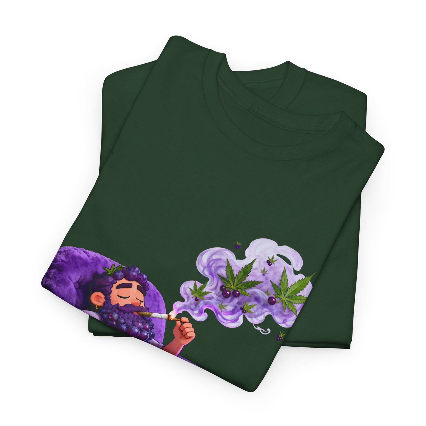 Couchlock Purple T‑Shirt — 'Couchlock Purple • Couch Back Slayin'' Relaxed Weed Vibe Tee
