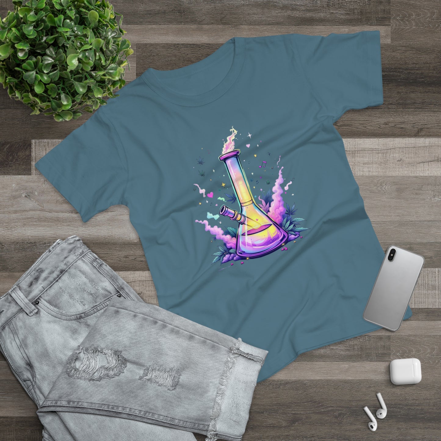 Magic Beaker T-Shirt — Colorful Psychedelic Science Tee