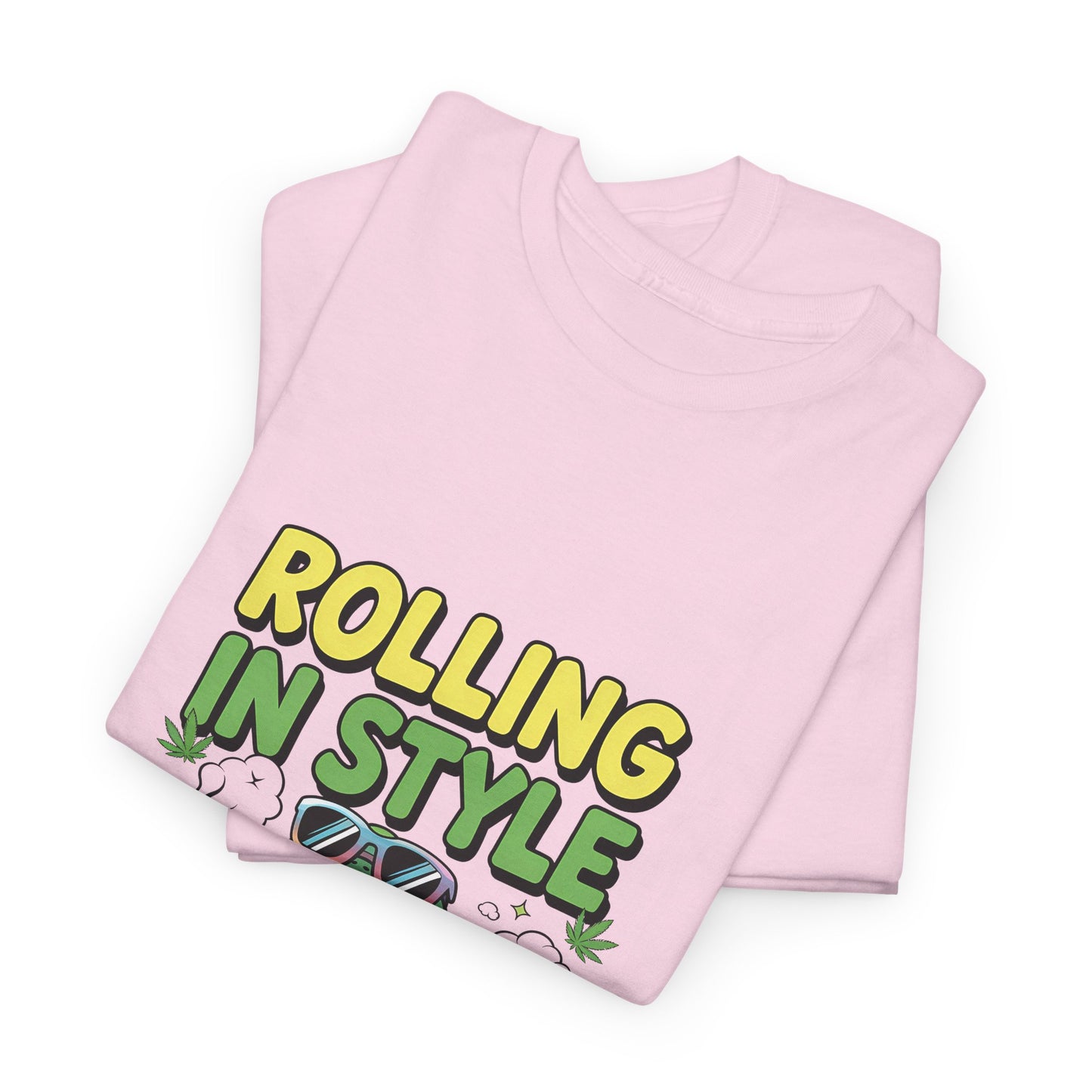 Rolling in Style Turtle T-Shirt — Cute Cartoon Turtle Graphic Tee